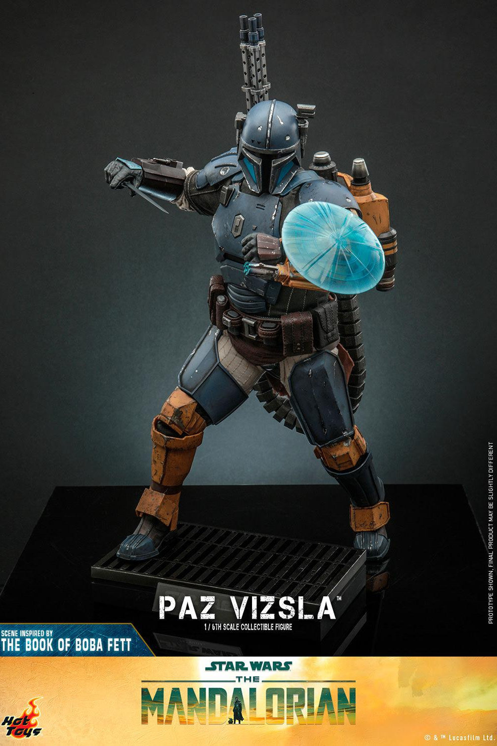 Paz Vizsla: Star Wars: The Mandalorian Hot Toys