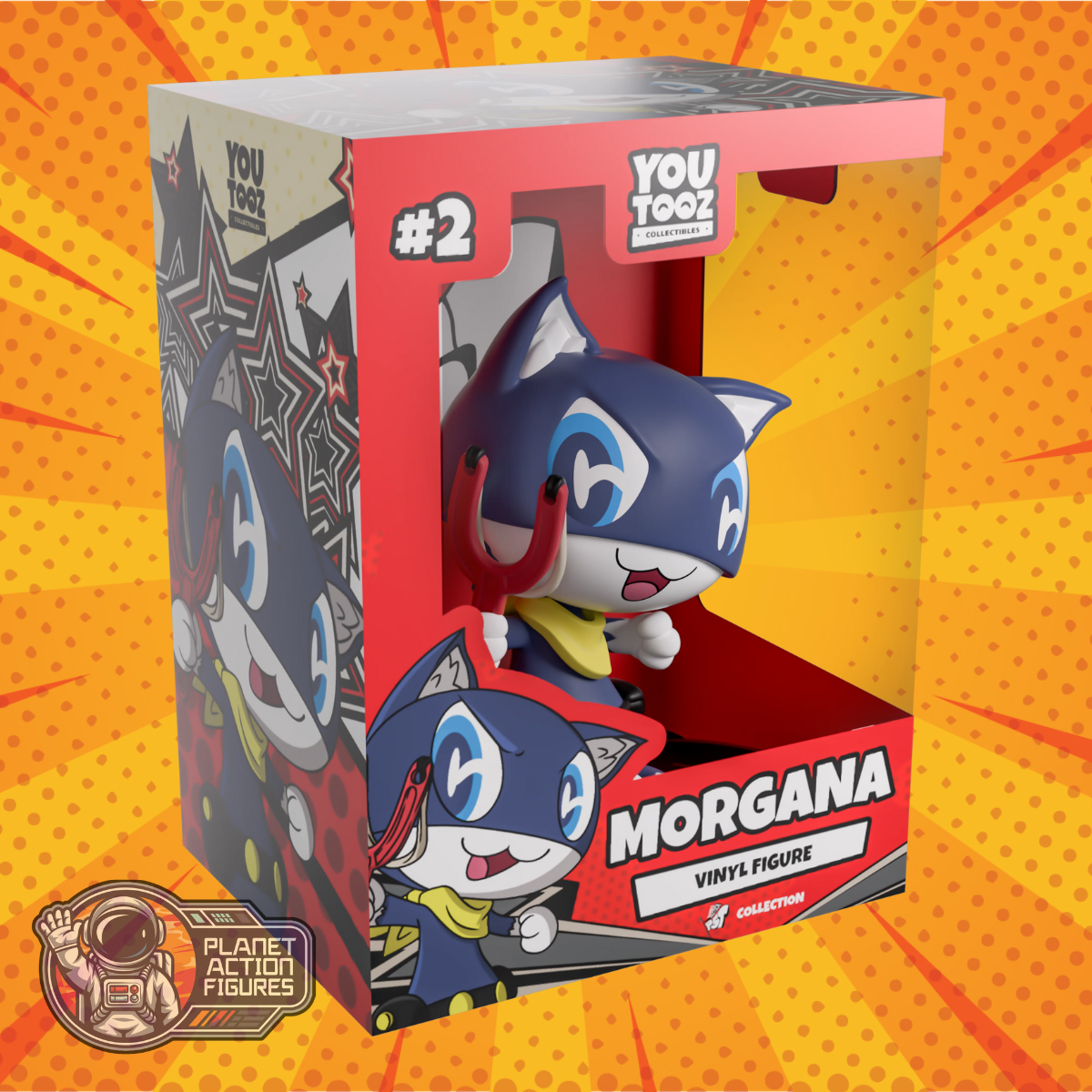 Persona 5 Tactica: Morgana: Vinyl Figure: YouTooz: #2 YouTooz