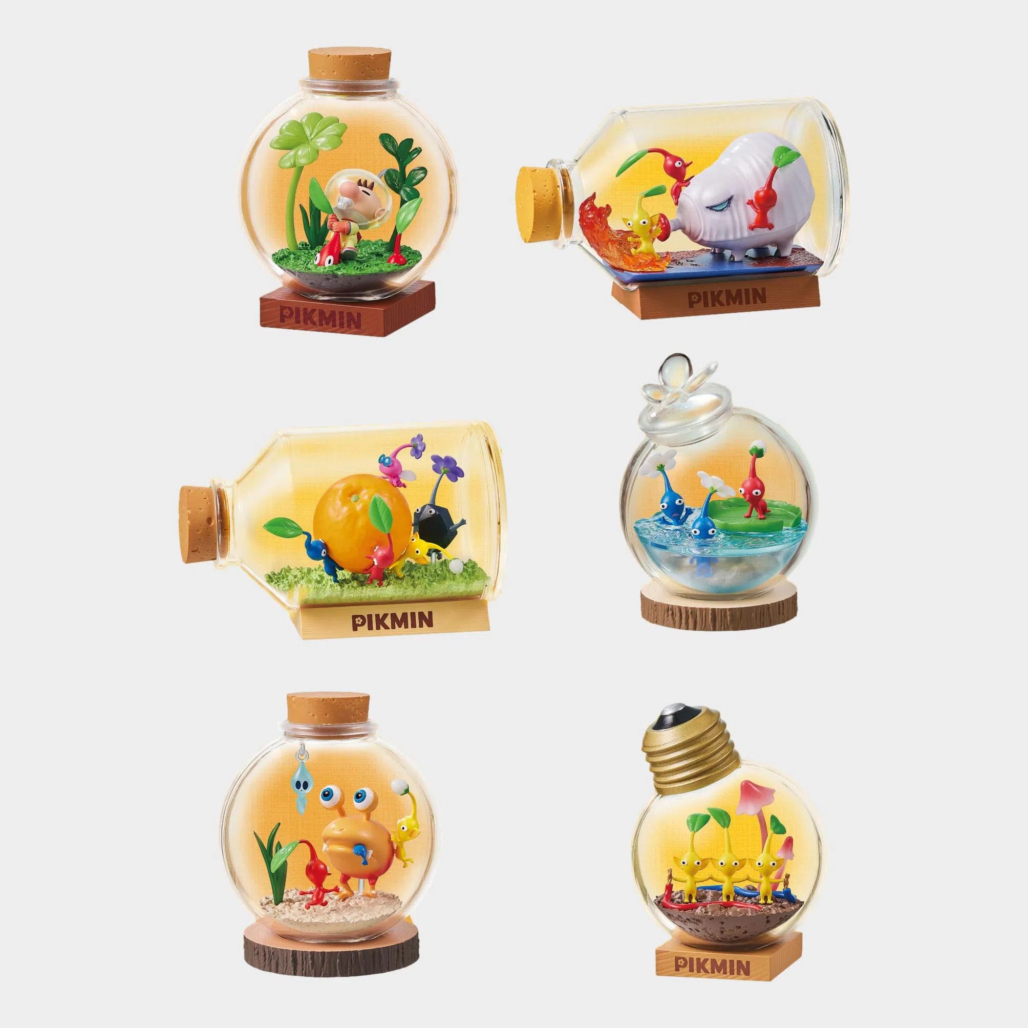 Pikmin: Terrarium Collection 1: Mini Figures 6 Pack: Full Wave Re-Ment