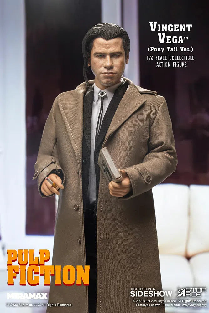 Pulp Fiction: Vincent Vega: Pony Tail Version: 2.0: Deluxe: With Sofa Star Ace