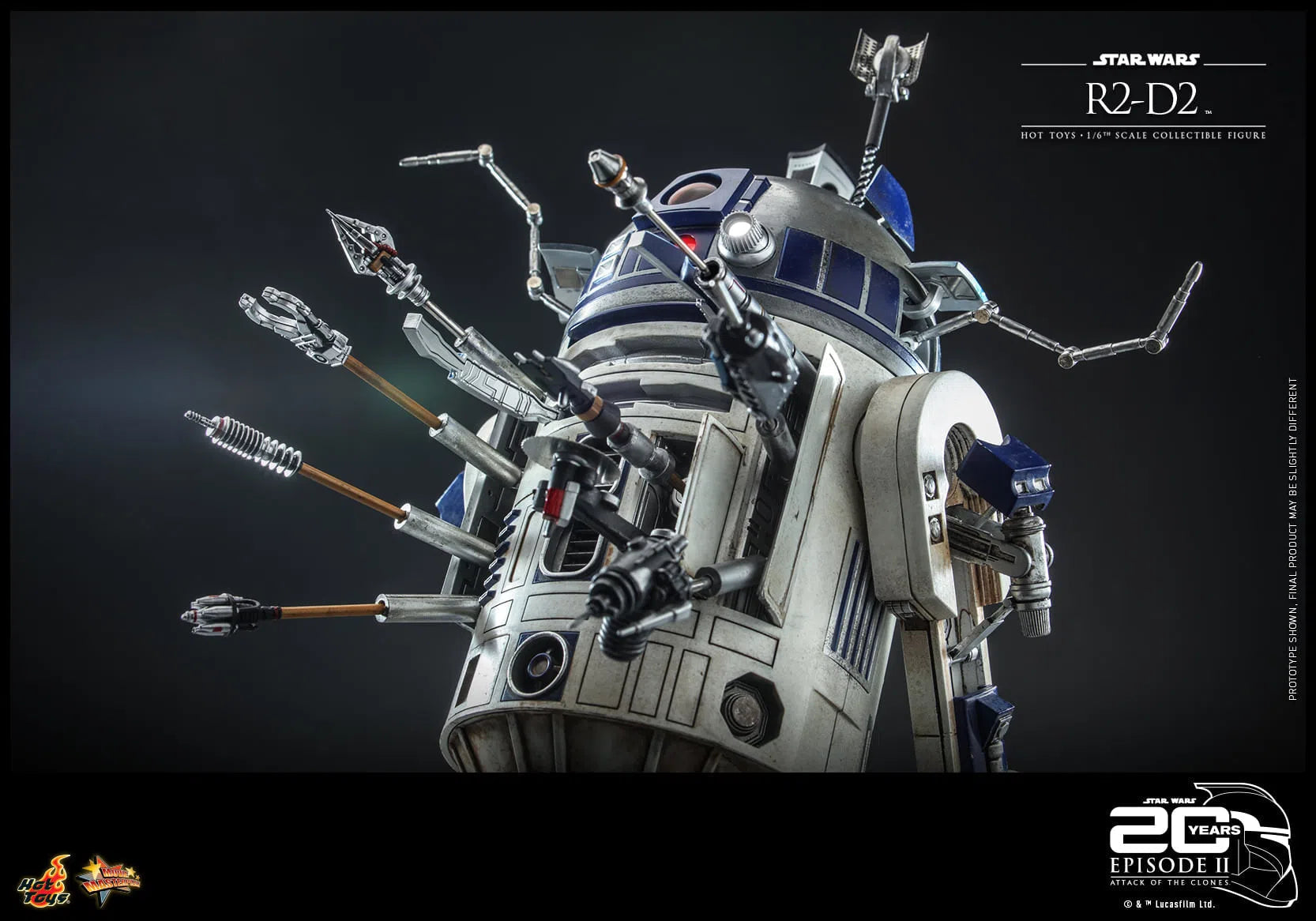 R2-D2: Star Wars: Attack Of The Clones: MMS651 Hot Toys