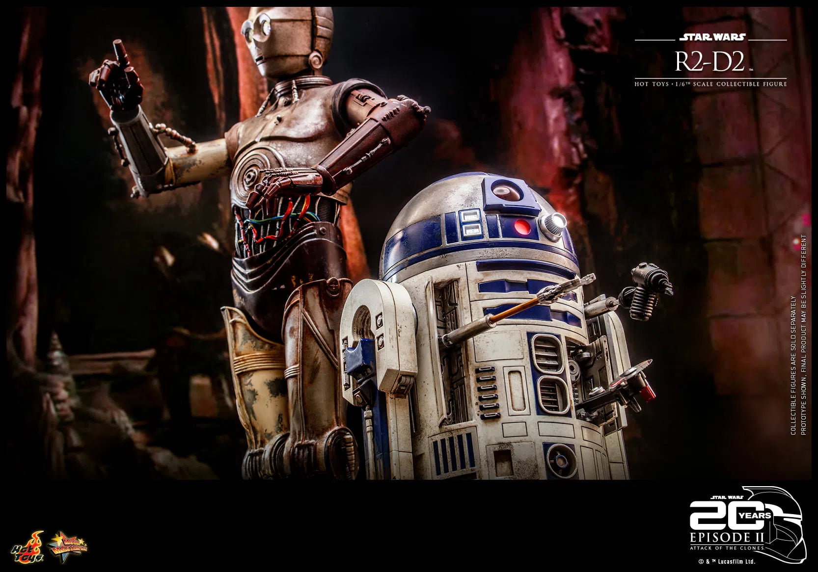 R2-D2: Star Wars: Attack Of The Clones: MMS651 Hot Toys