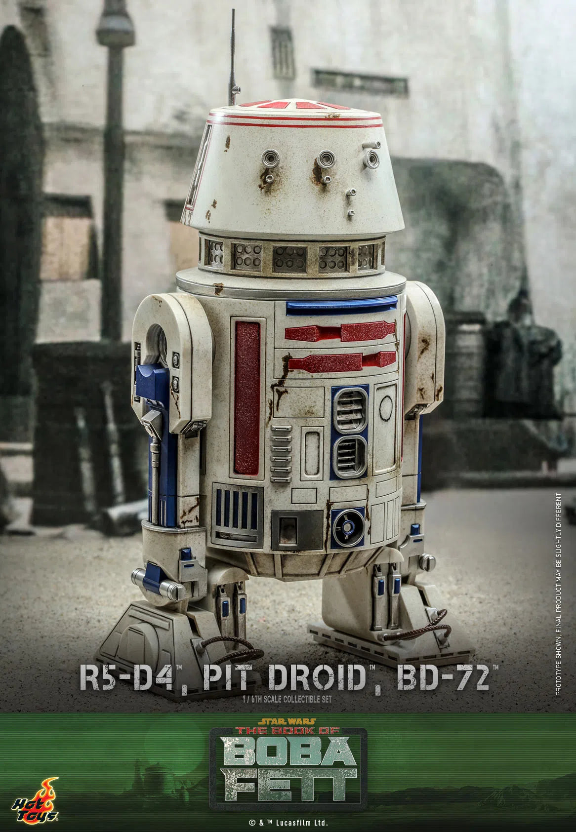 R5-D4, Pit Droid & BD-72: Star Wars: The Book Of Boba Fett Hot Toys