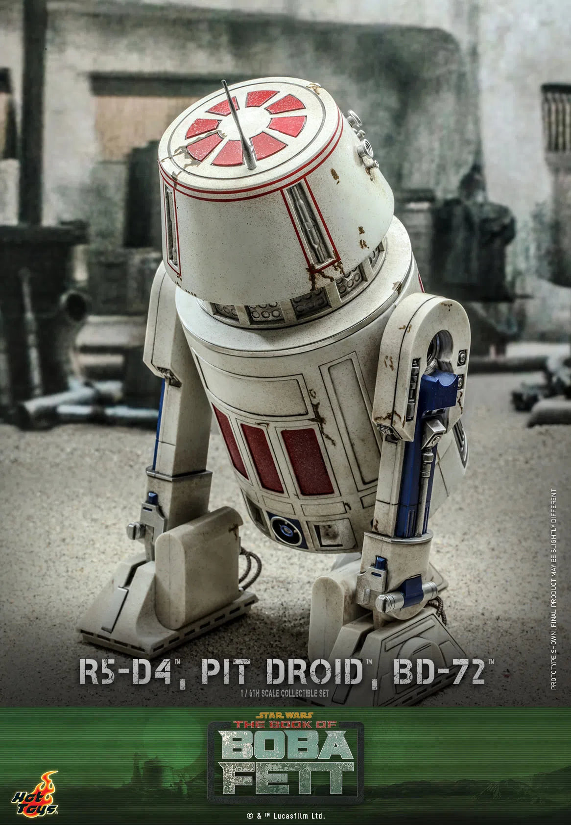 R5-D4, Pit Droid & BD-72: Star Wars: The Book Of Boba Fett Hot Toys