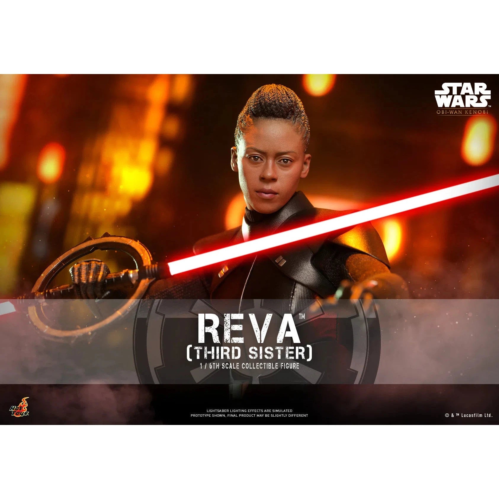 Reva: Third Sister: Star Wars: Obi-Wan Kenobi: TMS083: Hot Toys Hot Toys