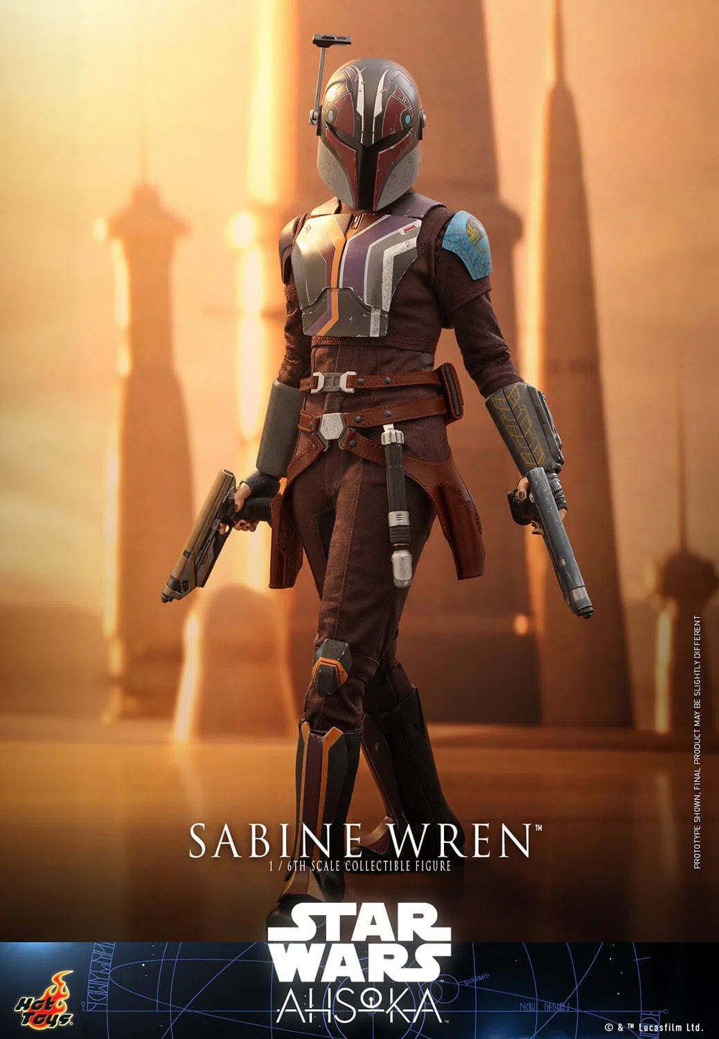 Sabine Wren: Star Wars: Ahsoka: Hot Toys Hot Toys