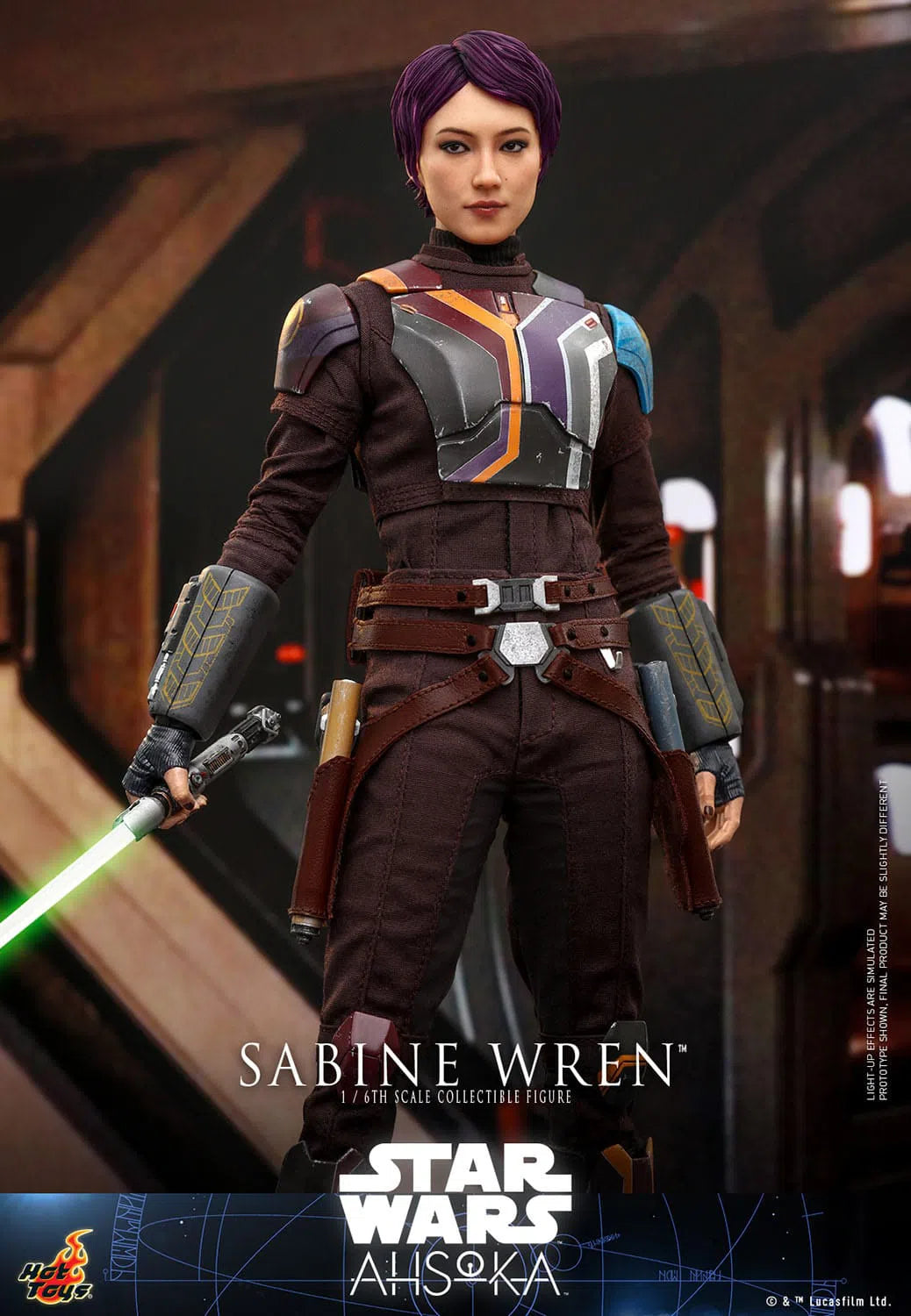 Sabine Wren: Star Wars: Ahsoka: Hot Toys Hot Toys