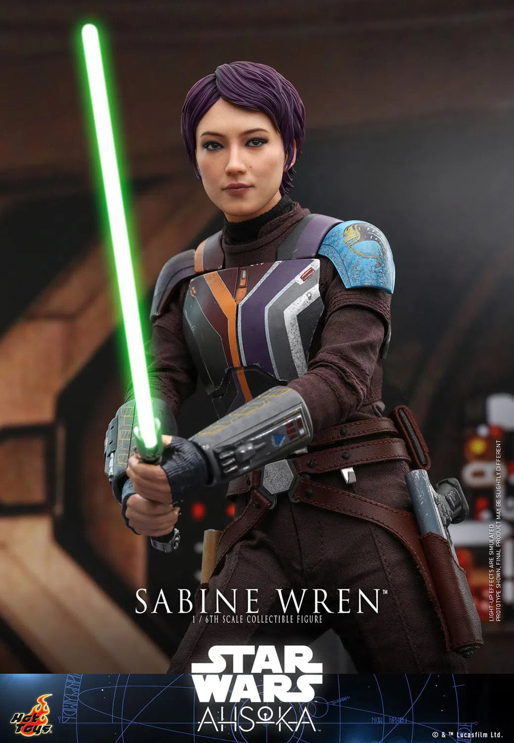 Sabine Wren: Star Wars: Ahsoka: Hot Toys Hot Toys