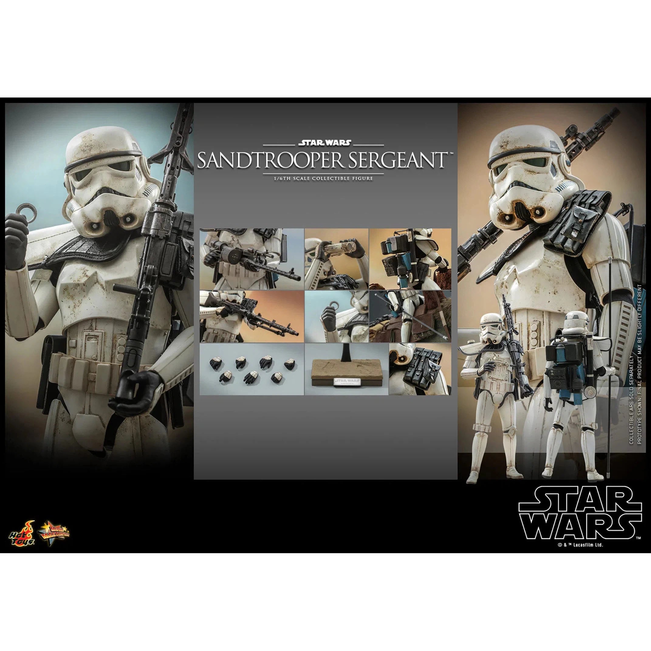 Sandtrooper Sergeant: Star Wars: A New Hope: Hot Toys Hot Toys