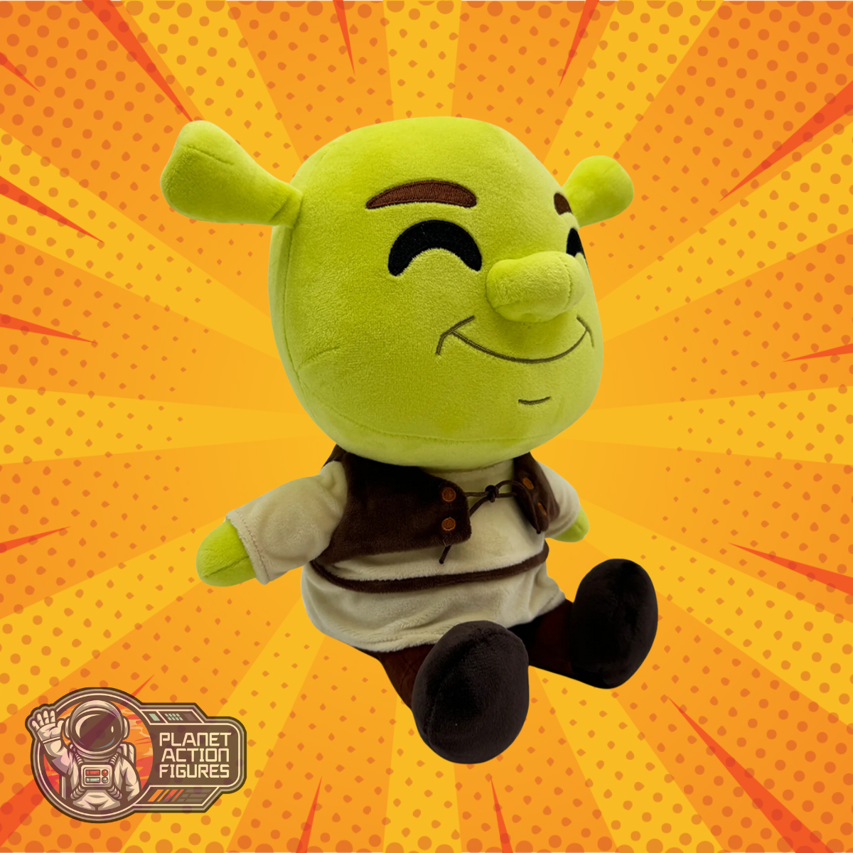 Shrek: Shrek Sitting: Plush: 9": YouTooz YouTooz