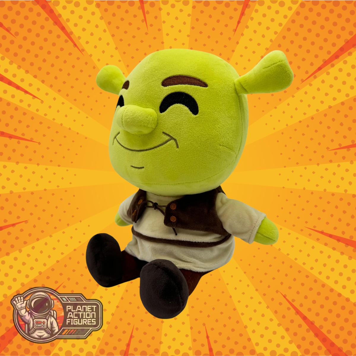 Shrek: Shrek Sitting: Plush: 9": YouTooz YouTooz