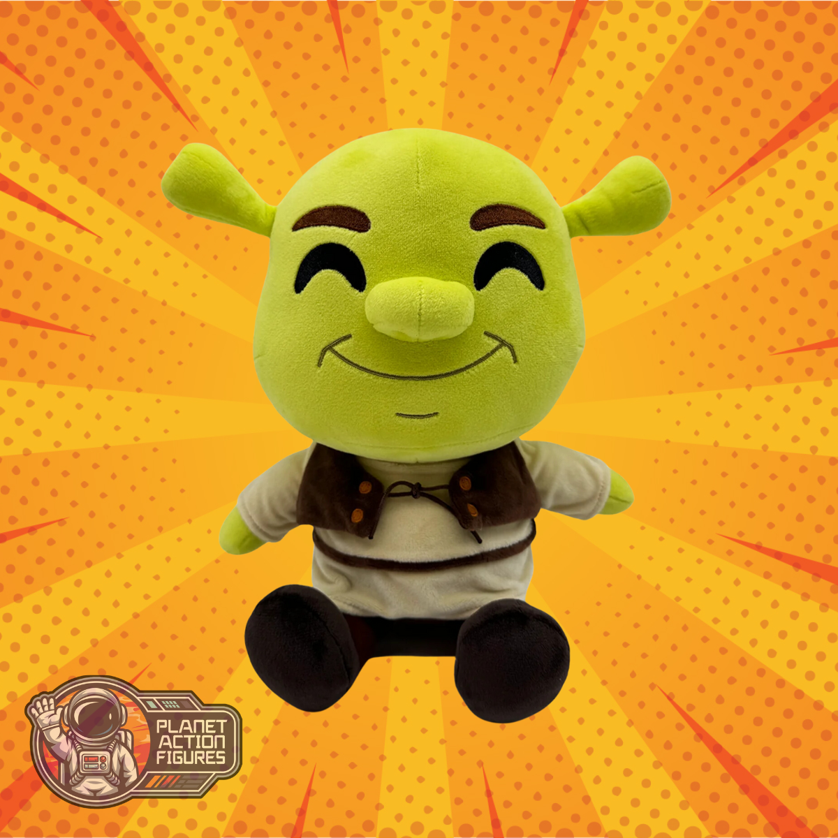 Shrek: Shrek Sitting: Plush: 9": YouTooz YouTooz