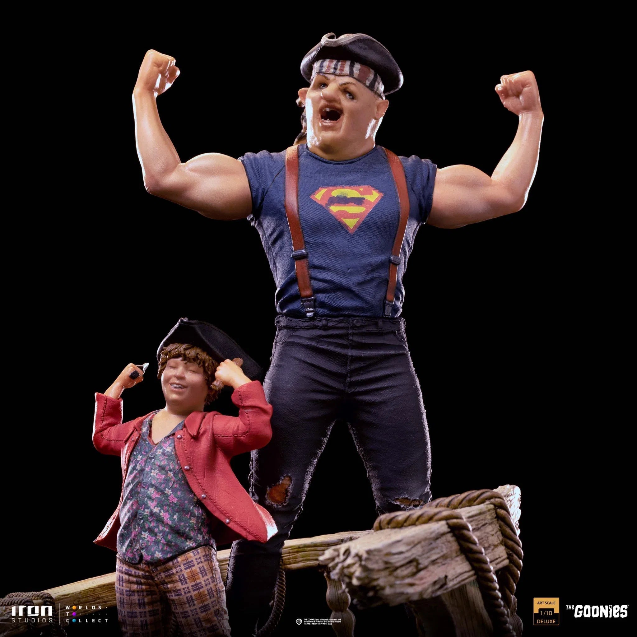 Sloth And Chunk: Deluxe: The Goonies: 1/10 Art Scale Iron Studios