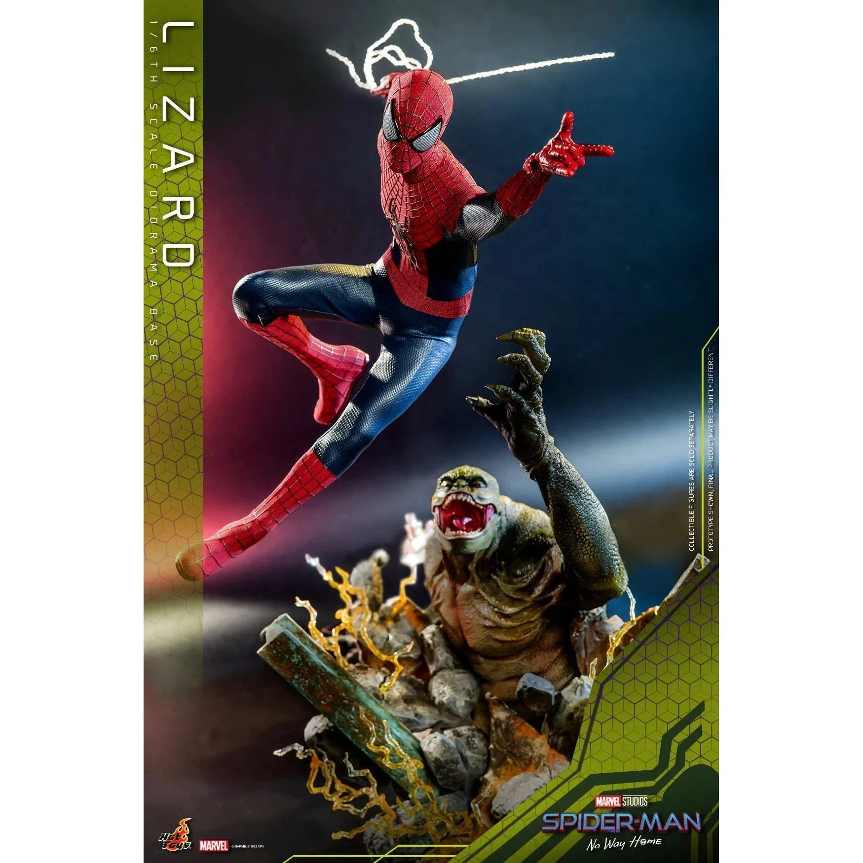 Spider-Man: With Lizard: The Amazing Spider-Man 2 Hot Toys