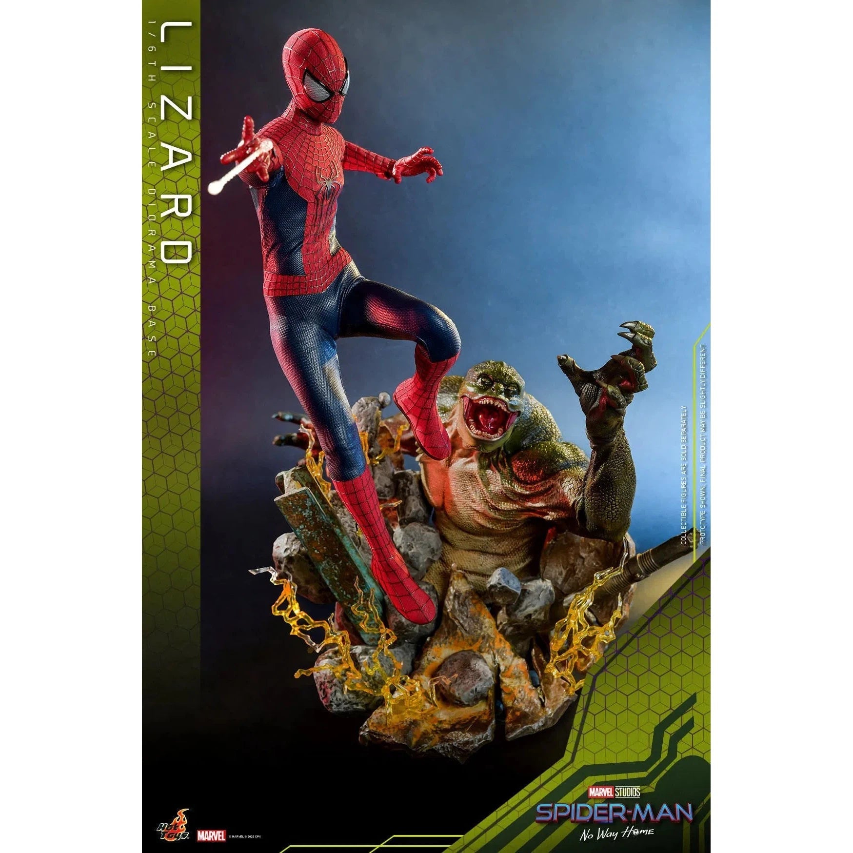 Spider-Man: With Lizard: The Amazing Spider-Man 2 Hot Toys