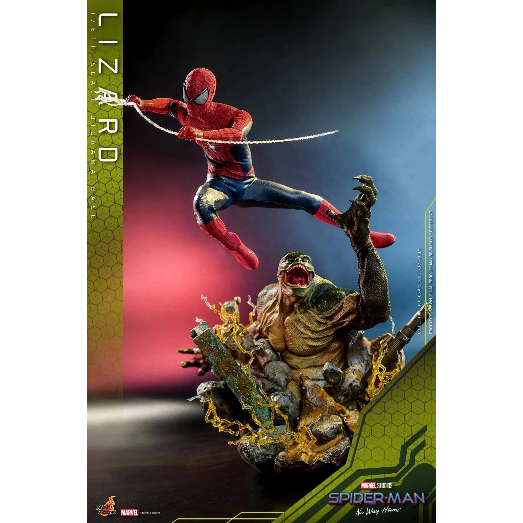 Spider-Man: With Lizard: The Amazing Spider-Man 2 Hot Toys