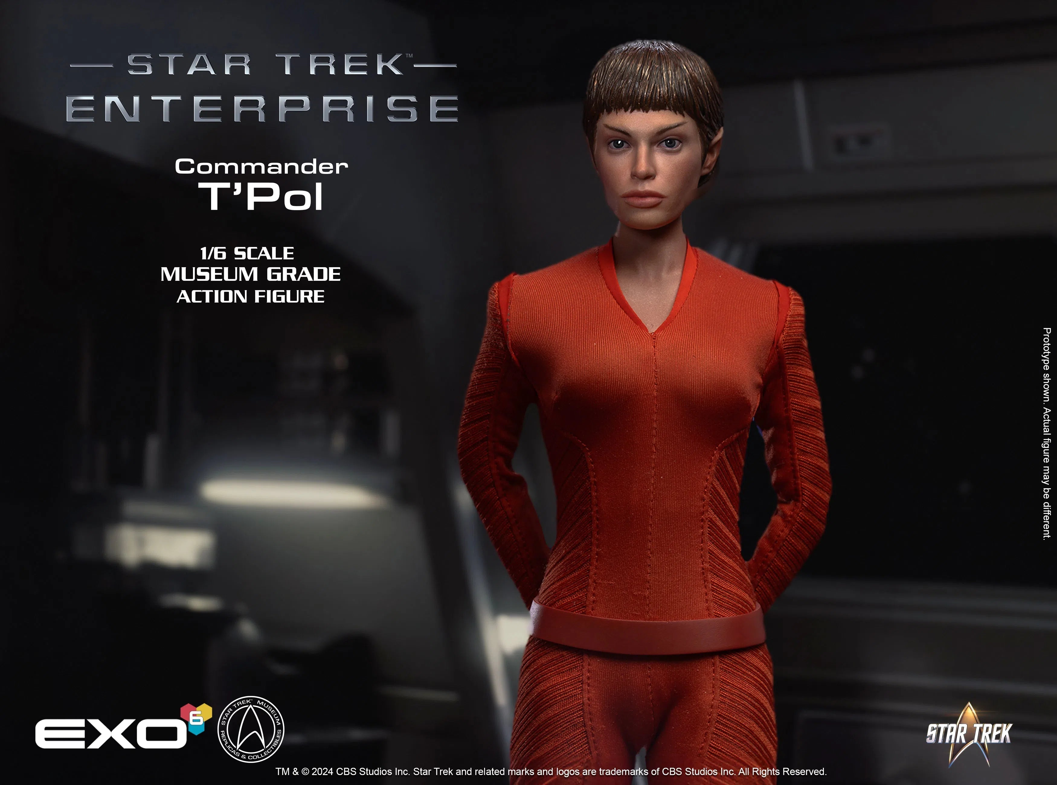 Star Trek: Enterprise: T'Pol: Sixth Scale Figure EXO-6