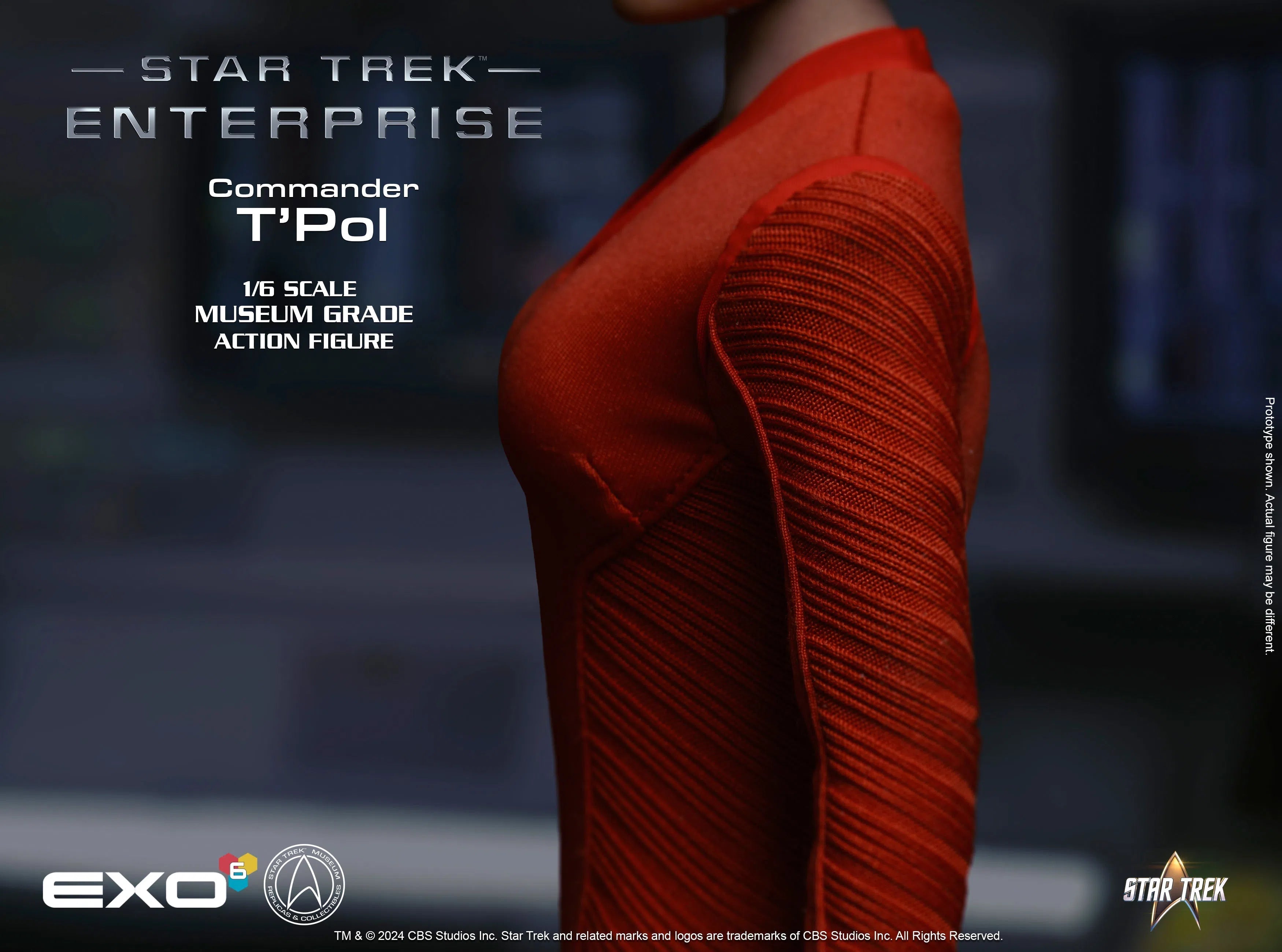 Star Trek: Enterprise: T'Pol: Sixth Scale Figure EXO-6