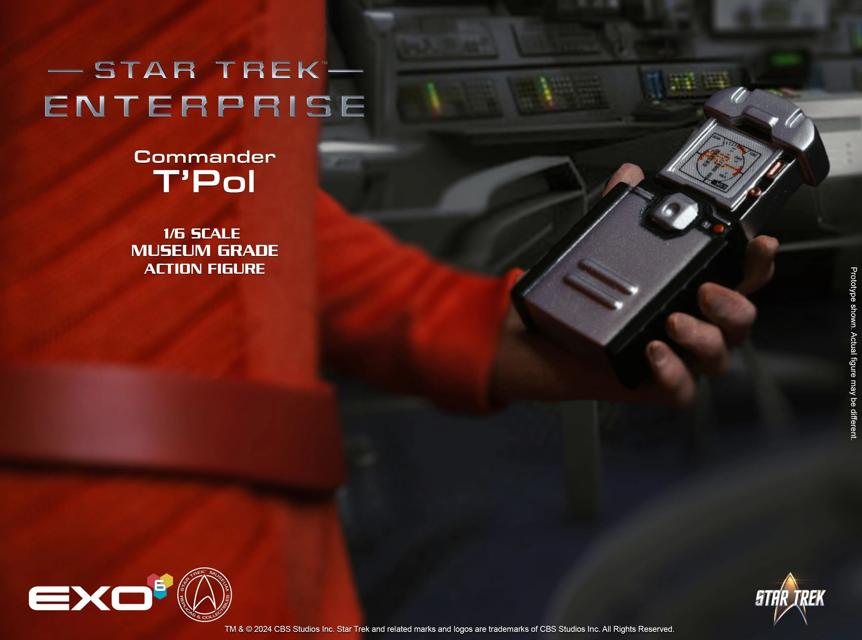 Star Trek: Enterprise: T'Pol: Sixth Scale Figure EXO-6