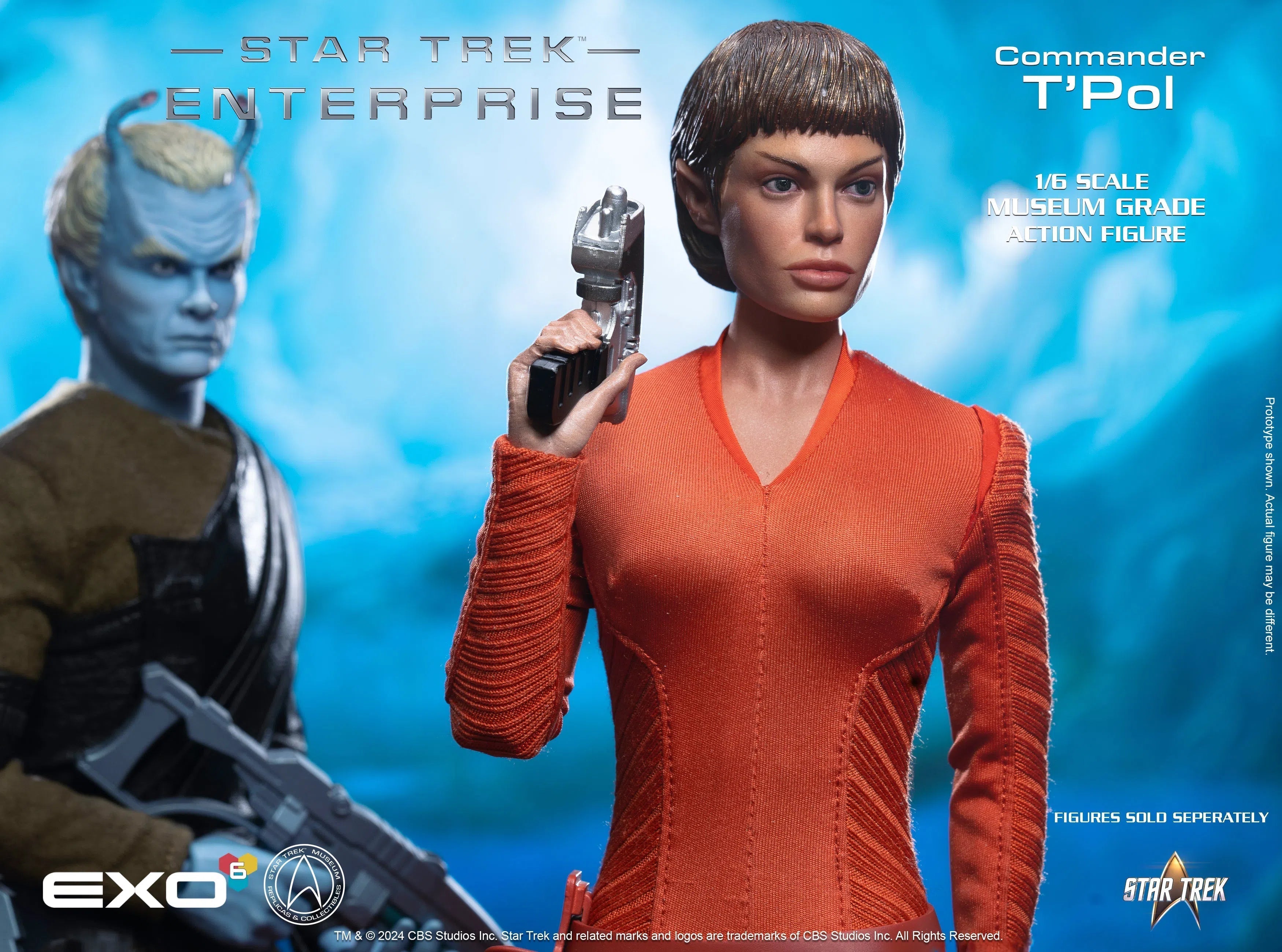 Star Trek: Enterprise: T'Pol: Sixth Scale Figure EXO-6