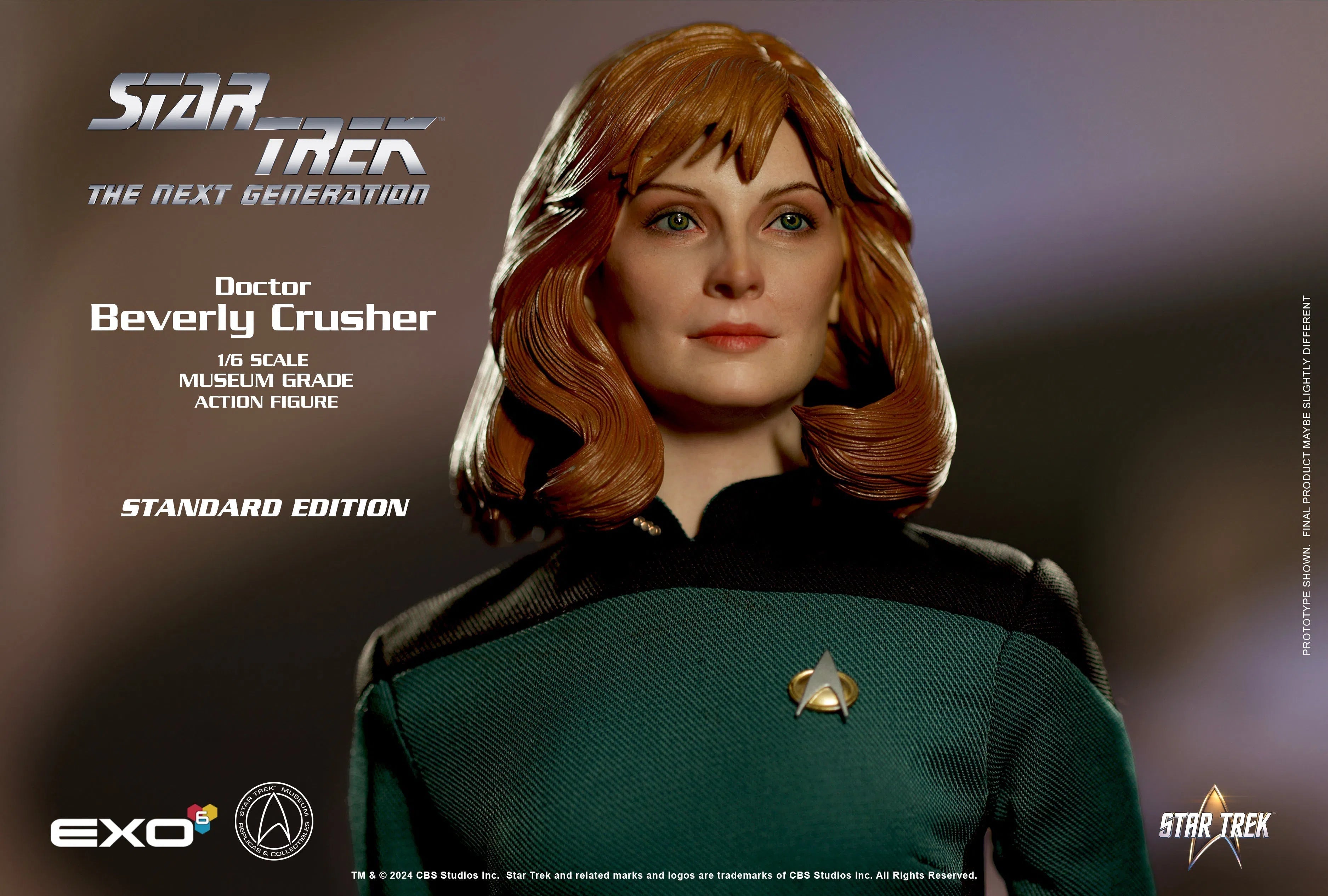 Star Trek: Next Generation: Dr. Beverly Crusher: Essential Version: Sixth Scale Figure EXO-6