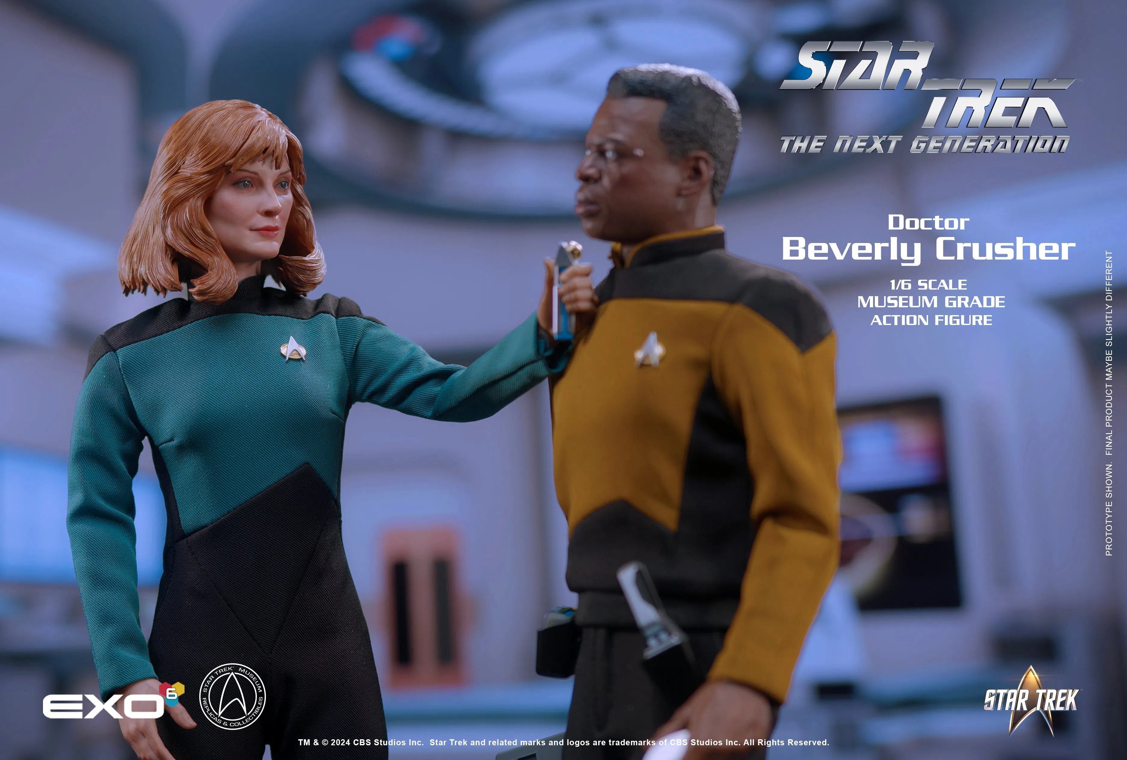 Star Trek: Next Generation: Dr. Beverly Crusher: Essential Version: Sixth Scale Figure EXO-6