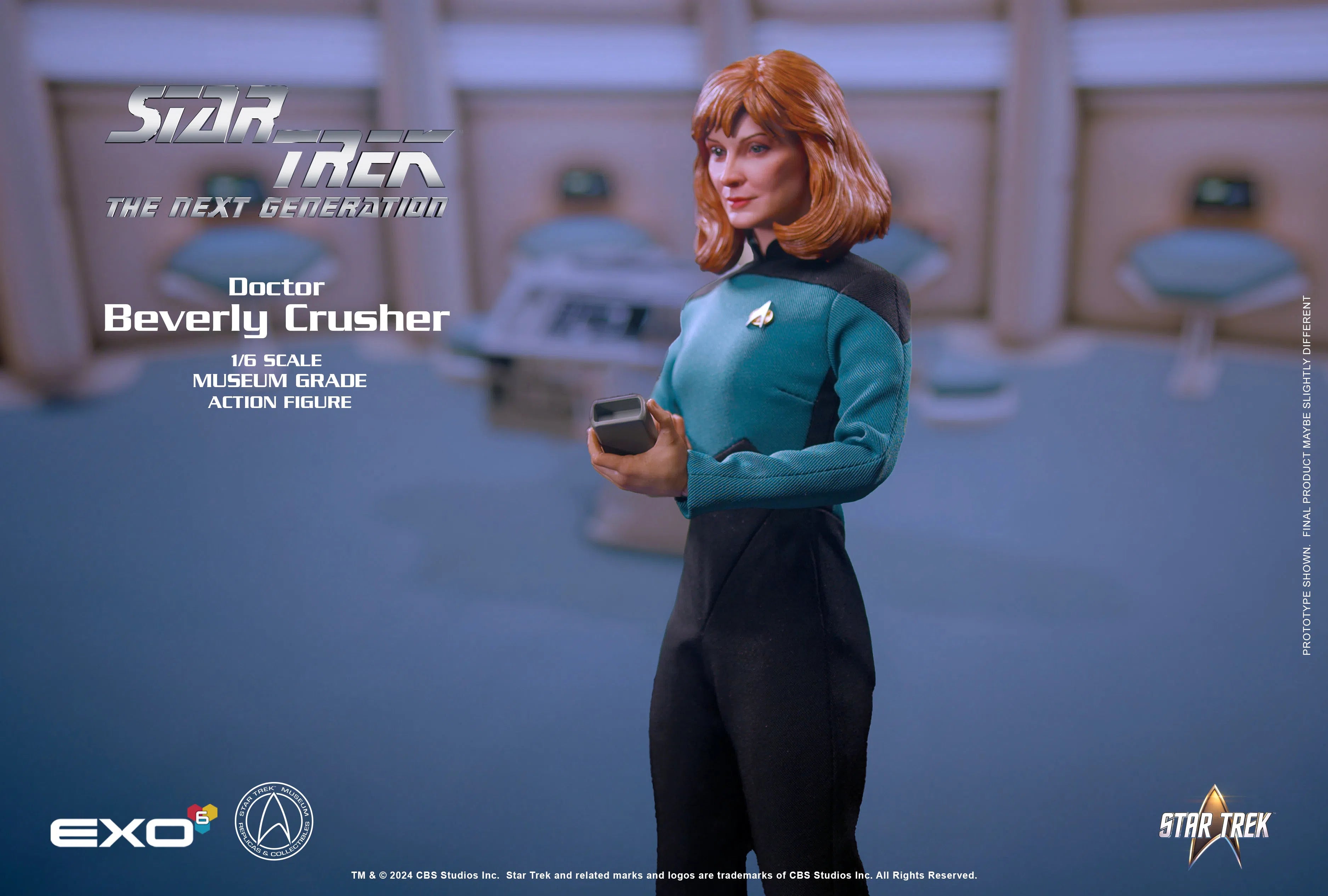 Star Trek: Next Generation: Dr. Beverly Crusher: Standard Version: Sixth Scale Figure EX0-6