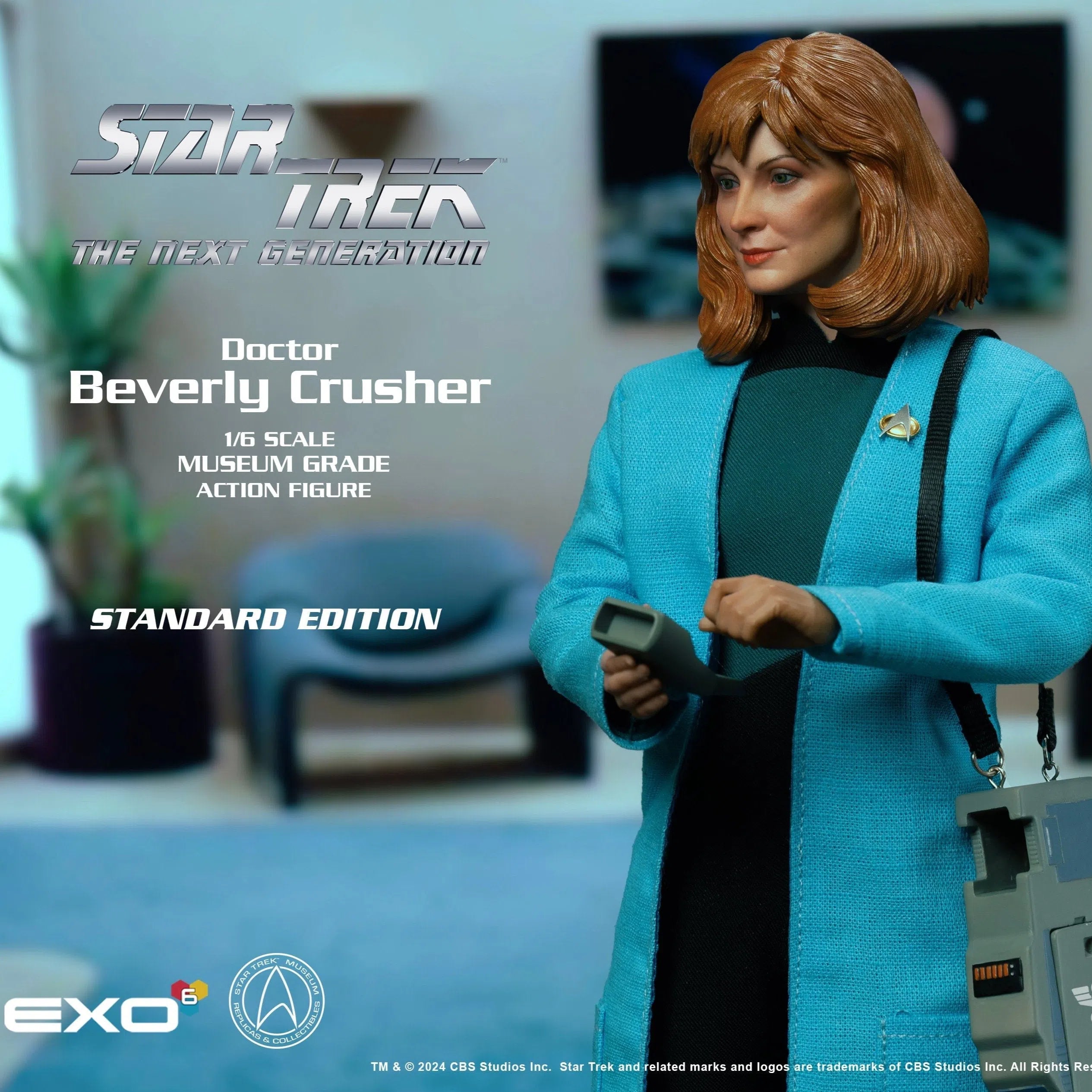 Star Trek: Next Generation: Dr. Beverly Crusher: Standard Version: Sixth Scale Figure EX0-6