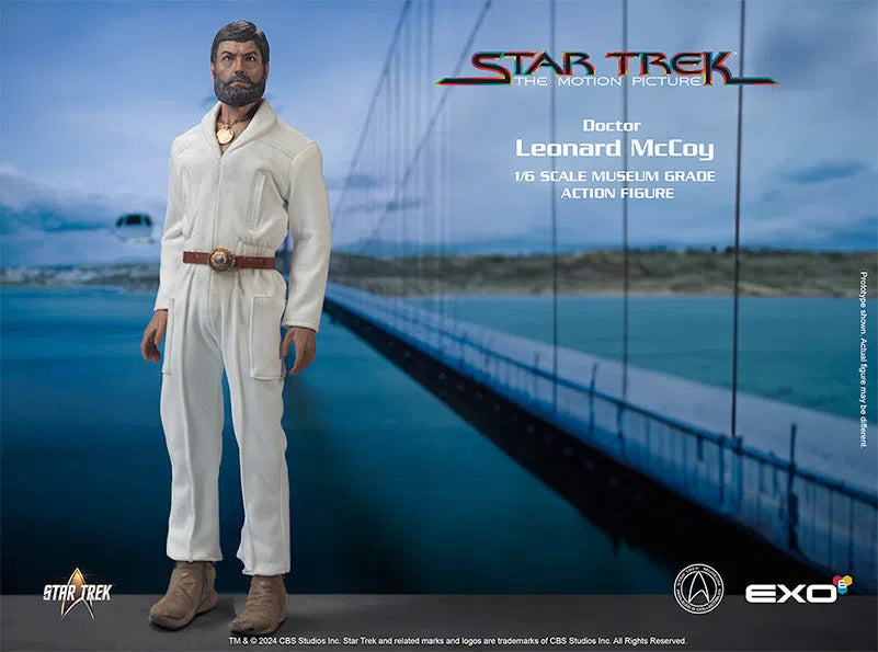 Star Trek: The Motion Picture: Dr. Leonard "Bones" McCoy: Sixth Scale Figure EX0-6