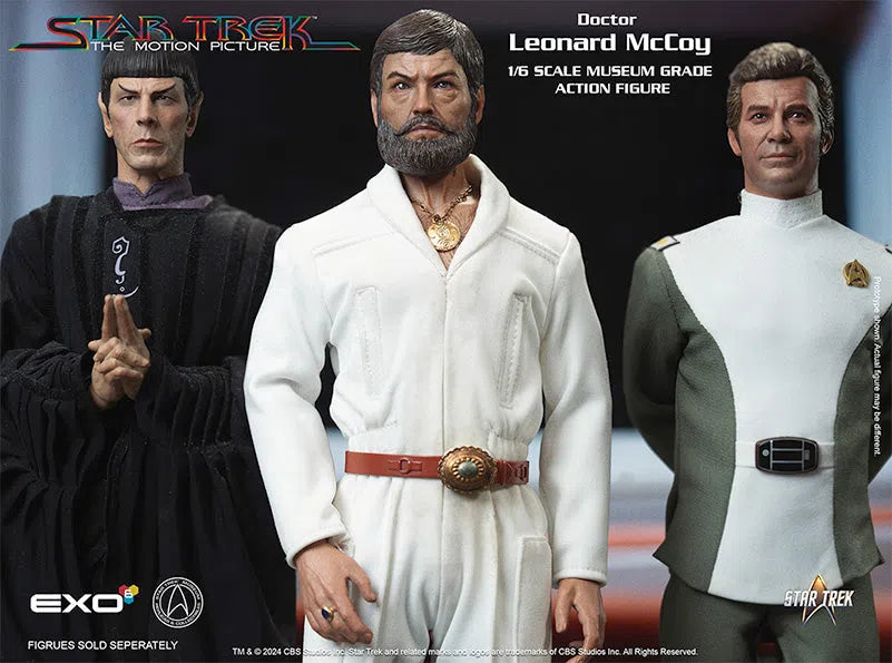 Star Trek: The Motion Picture: Dr. Leonard "Bones" McCoy: Sixth Scale Figure EXO-6