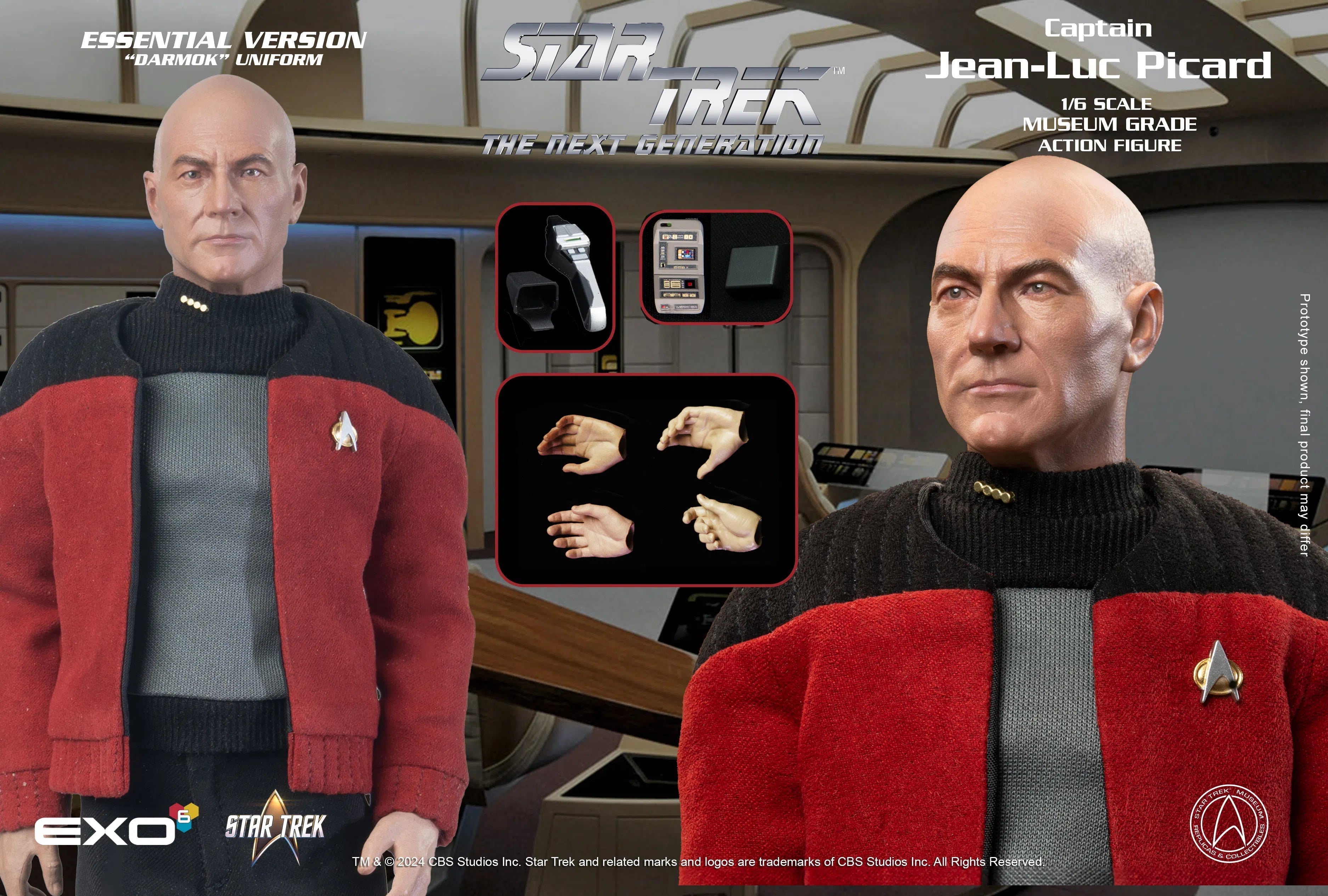 Star Trek: The Next Generation: Captain Jean-Luc Picard: Essential Darmok Uniform Version EXO-6