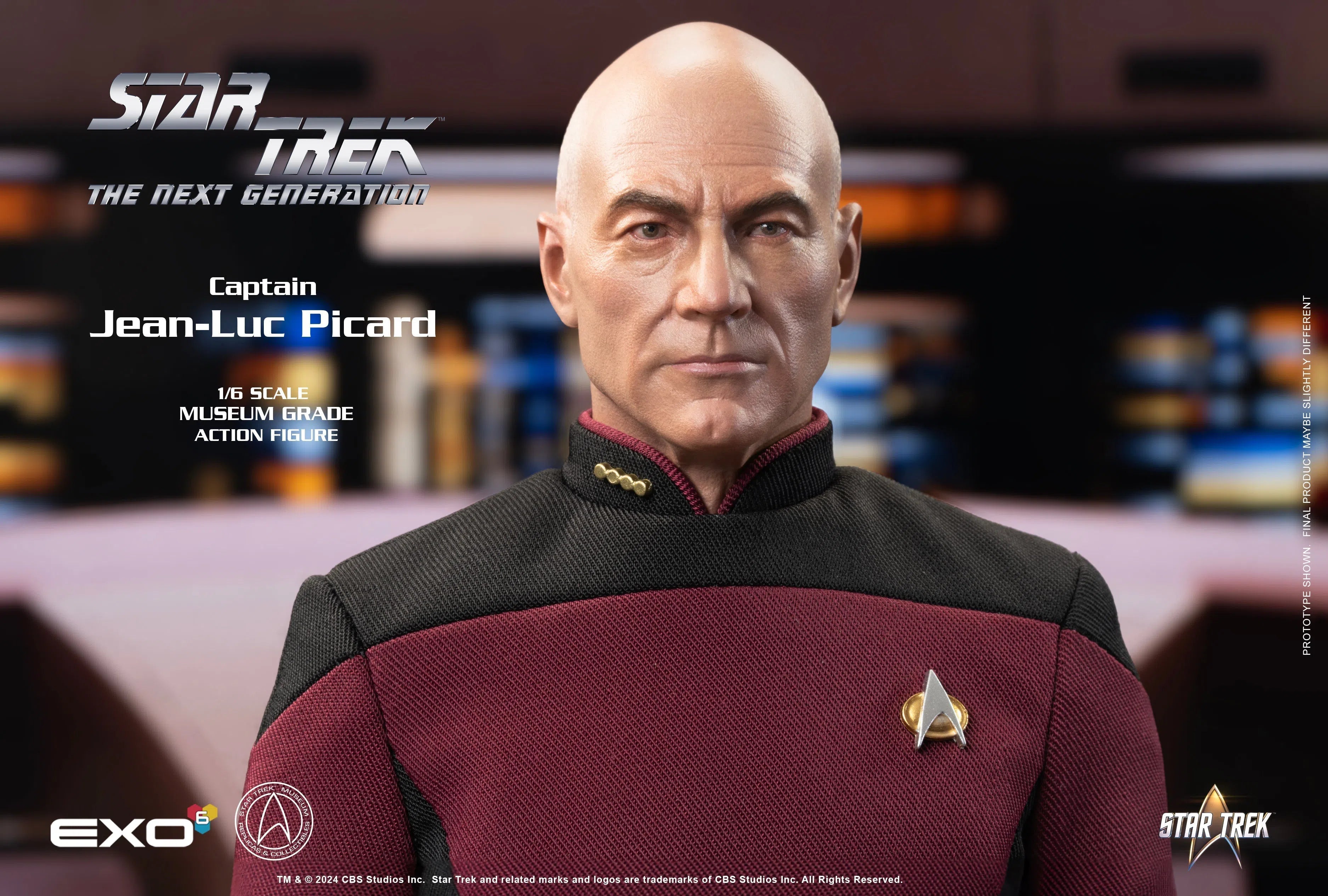 Star Trek: The Next Generation: Captain Jean-Luc Picard: Essential Duty Uniform Version EXO-6