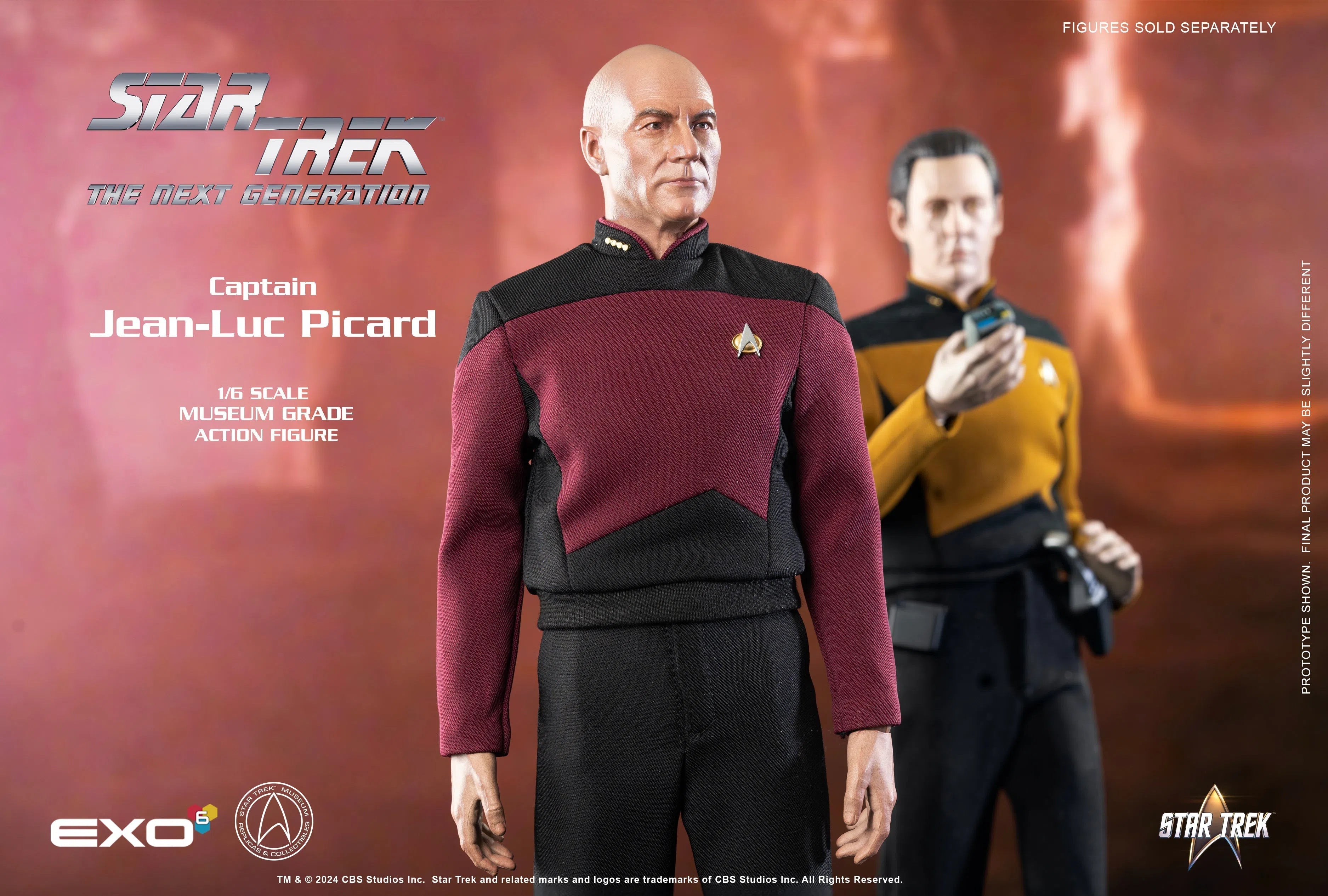 Star Trek: The Next Generation: Captain Jean-Luc Picard: Essential Duty Uniform Version EXO-6