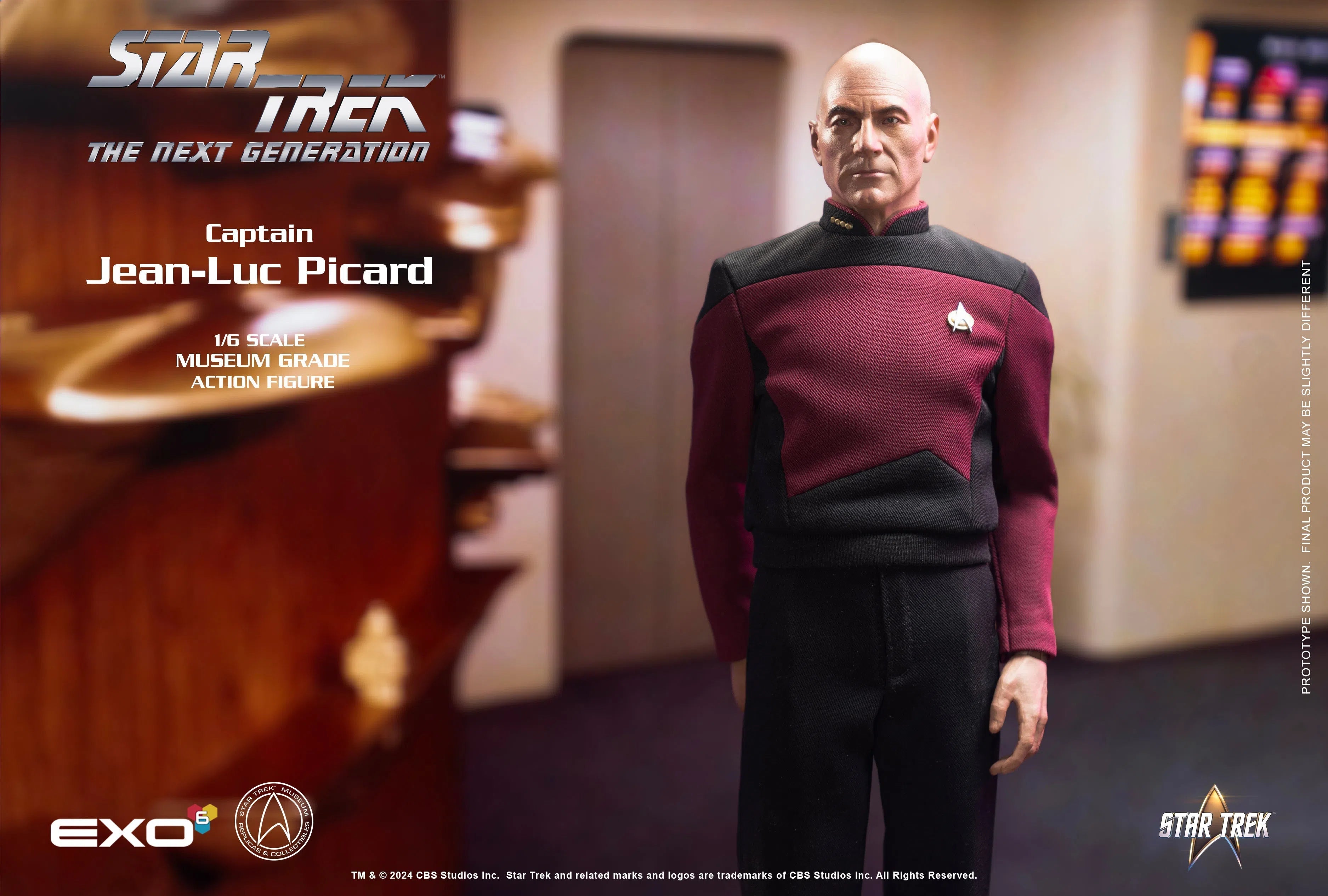 Star Trek: The Next Generation: Captain Jean-Luc Picard: Essential Duty Uniform Version EXO-6