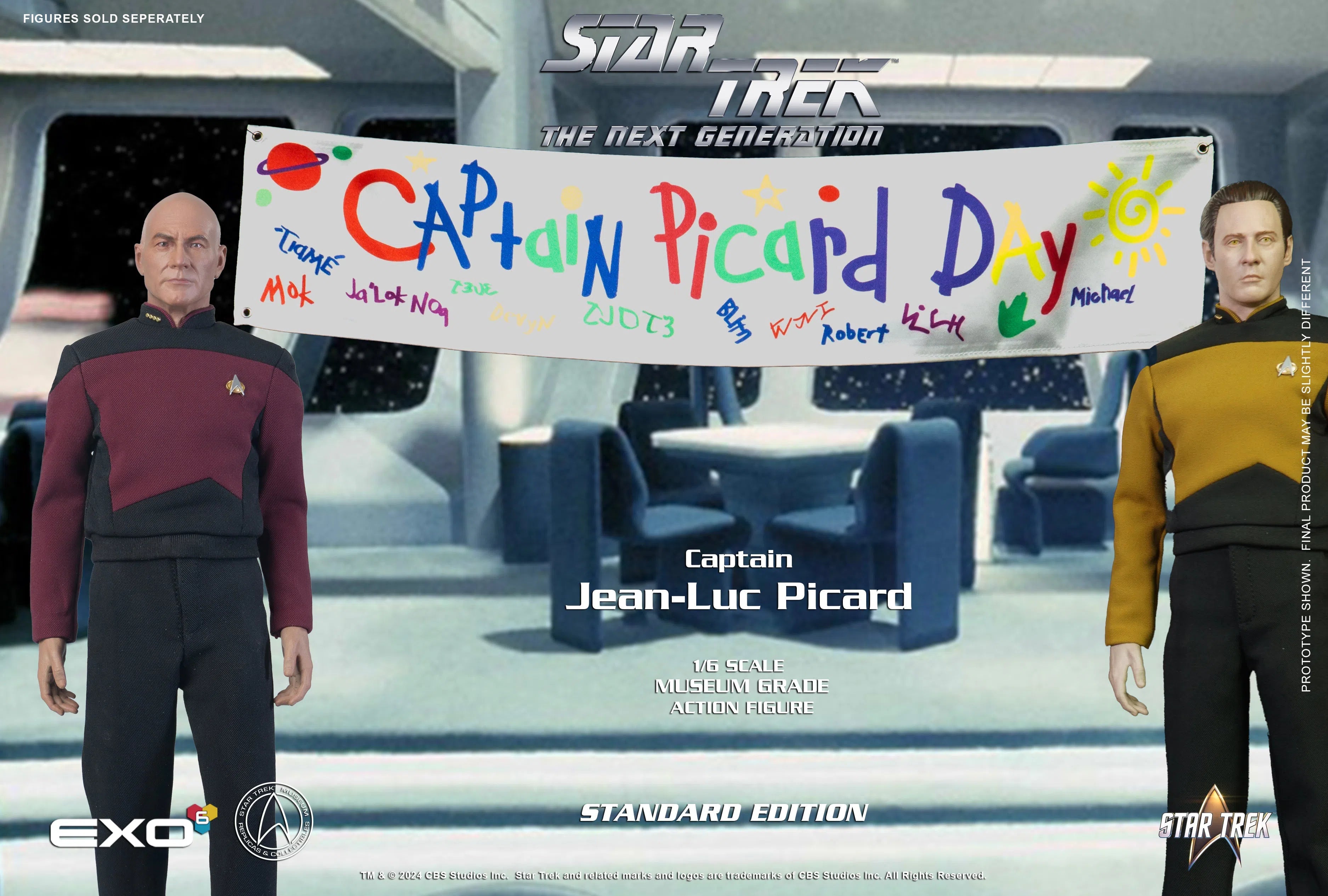 Star Trek: The Next Generation: Captain Jean-Luc Picard Standard Version EXO-6