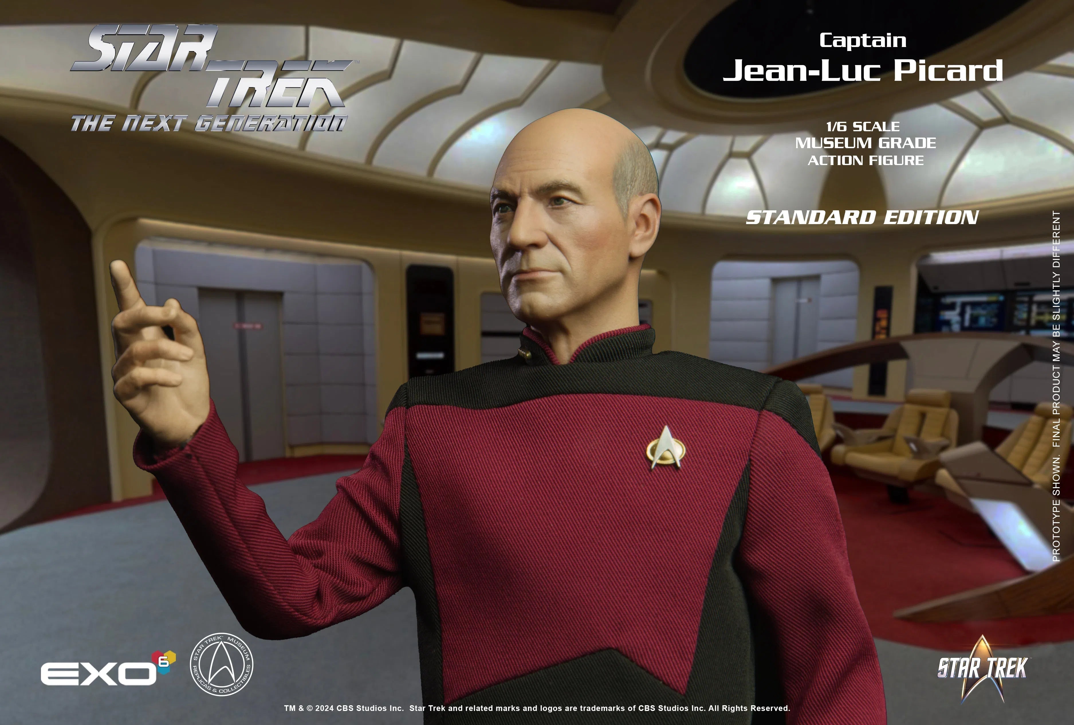 Star Trek: The Next Generation: Captain Jean-Luc Picard Standard Version EXO-6