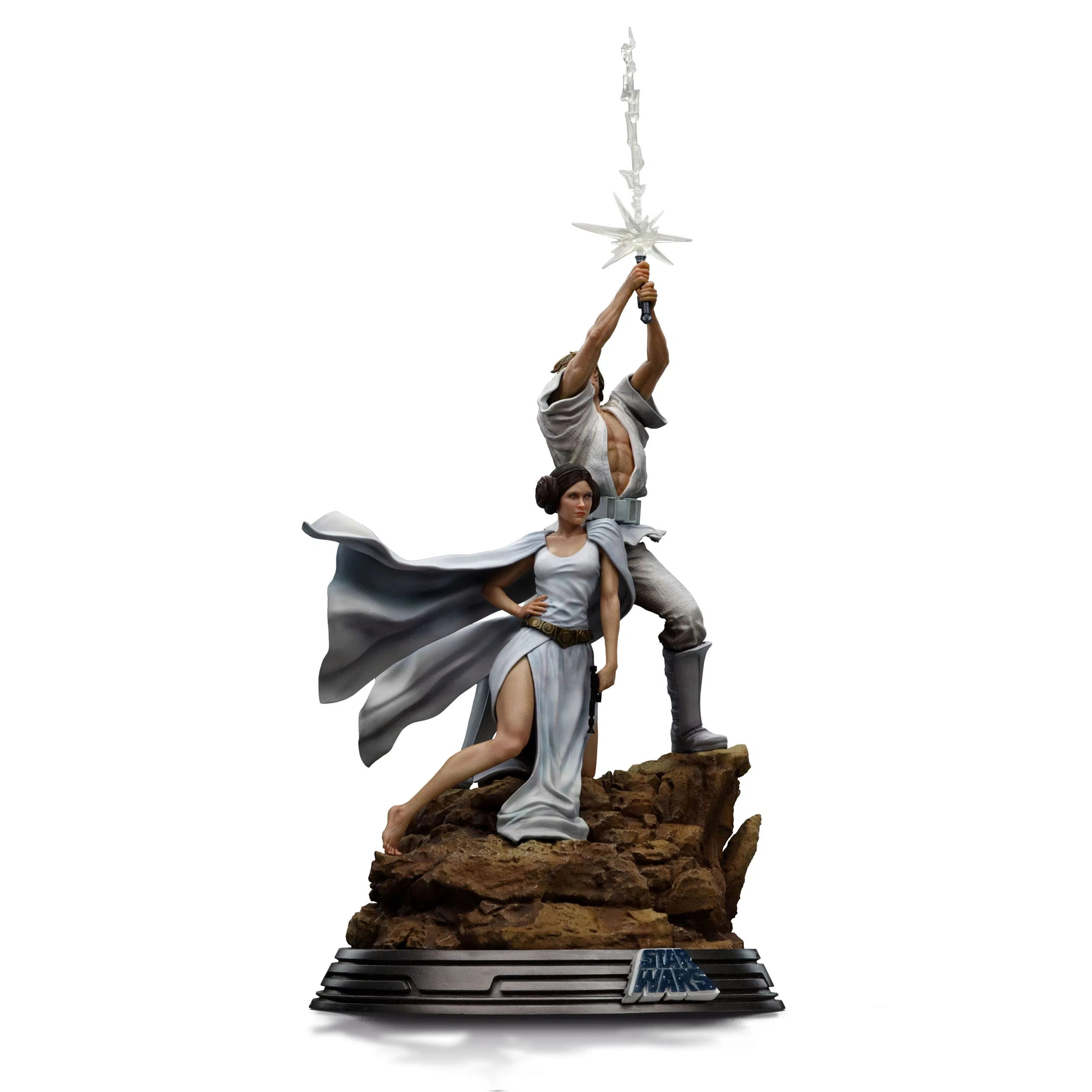 Star Wars: A New Hope: Luke and Leia: Deluxe 1/10 Art Scale: Limited Edition Statue Iron Studios