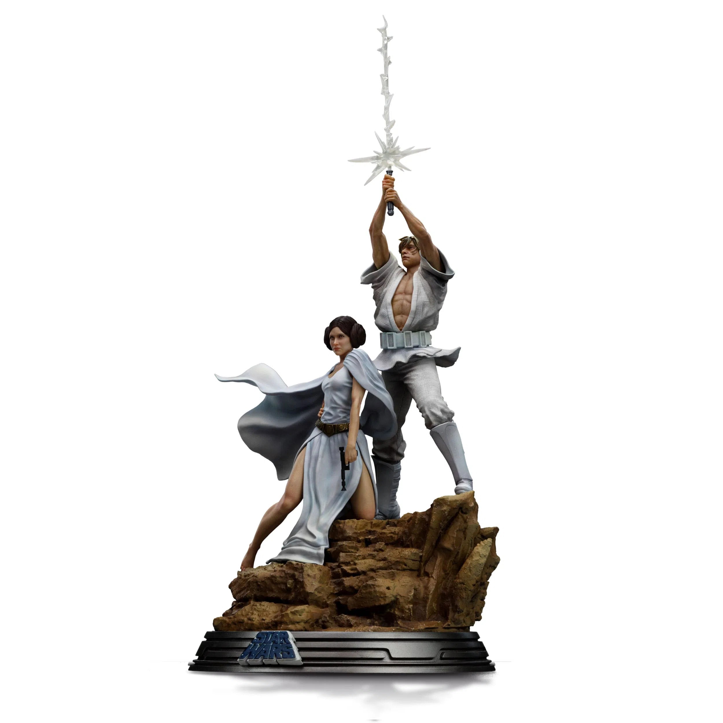 Star Wars: A New Hope: Luke and Leia: Deluxe 1/10 Art Scale: Limited Edition Statue Iron Studios