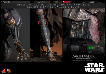 Star Wars: Darth Vader: Battle Damaged: DX45: Hot Toys Hot Toys