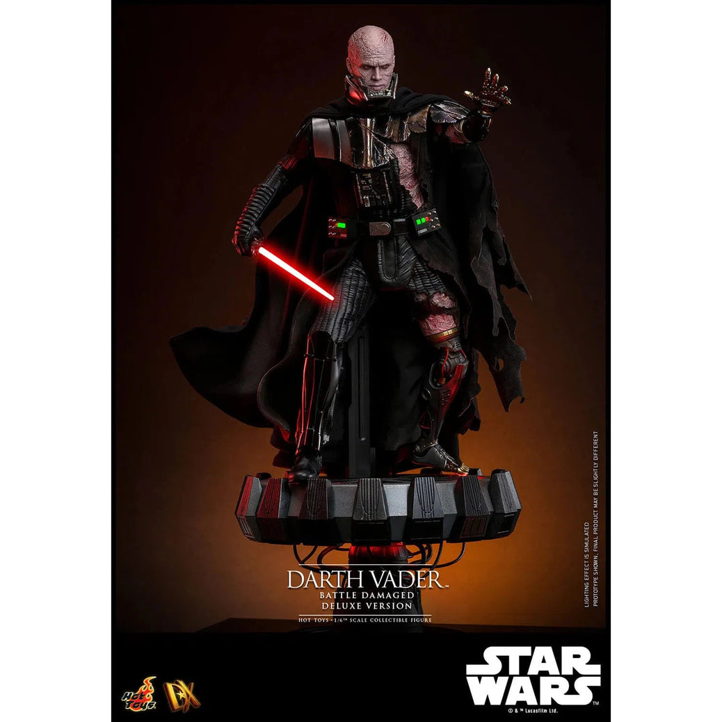 Star Wars: Darth Vader: Battle Damaged: Deluxe: DX45B: Hot Toys Hot Toys