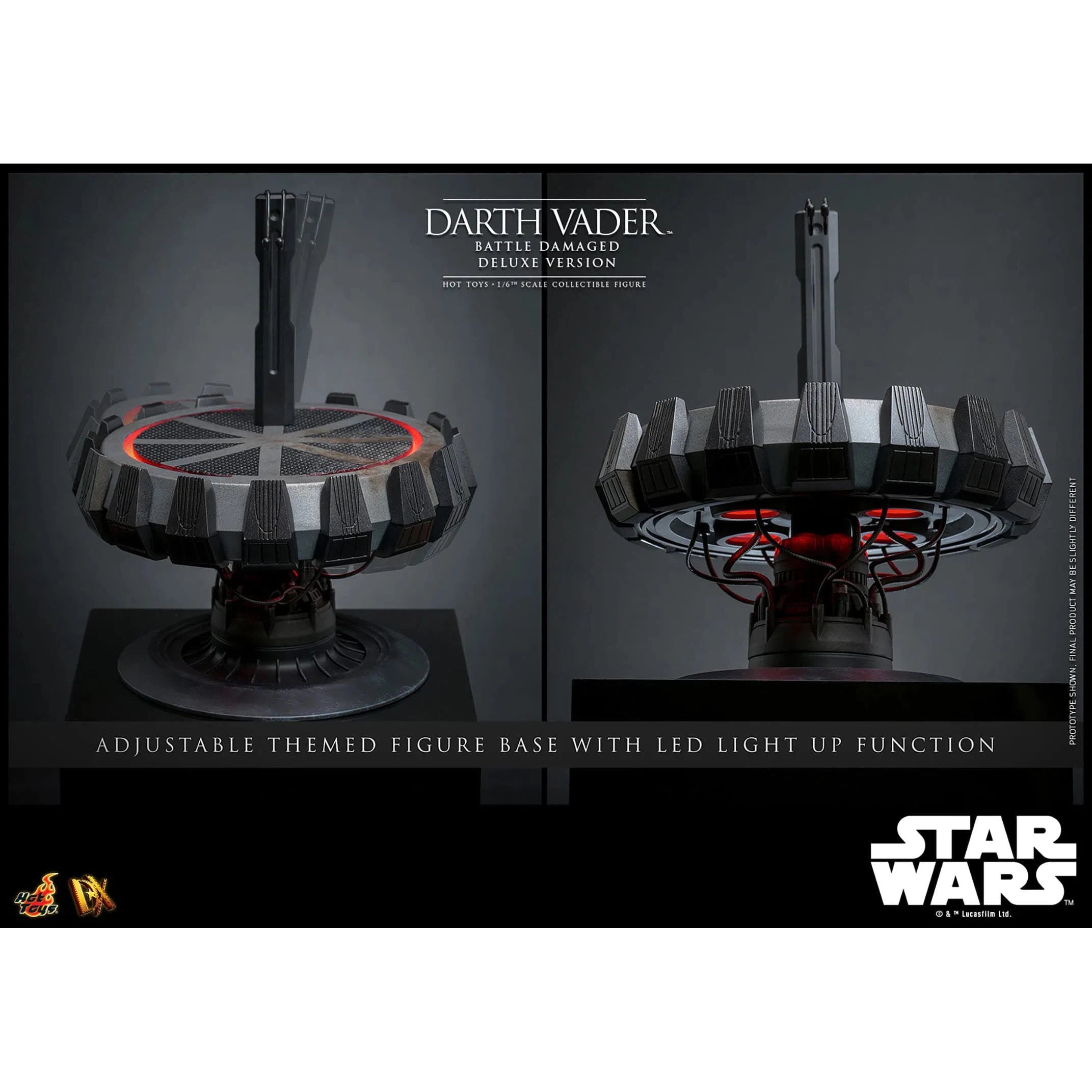 Star Wars: Darth Vader: Battle Damaged: Deluxe: DX45B: Hot Toys Hot Toys