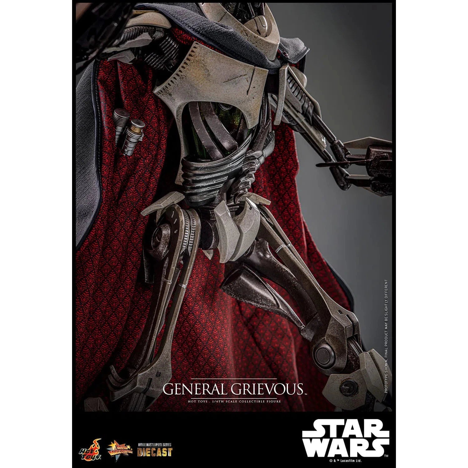 Star Wars: Episode III: Revenge Of The Sith: General Grievous: Diecast: Hot Toys Hot Toys