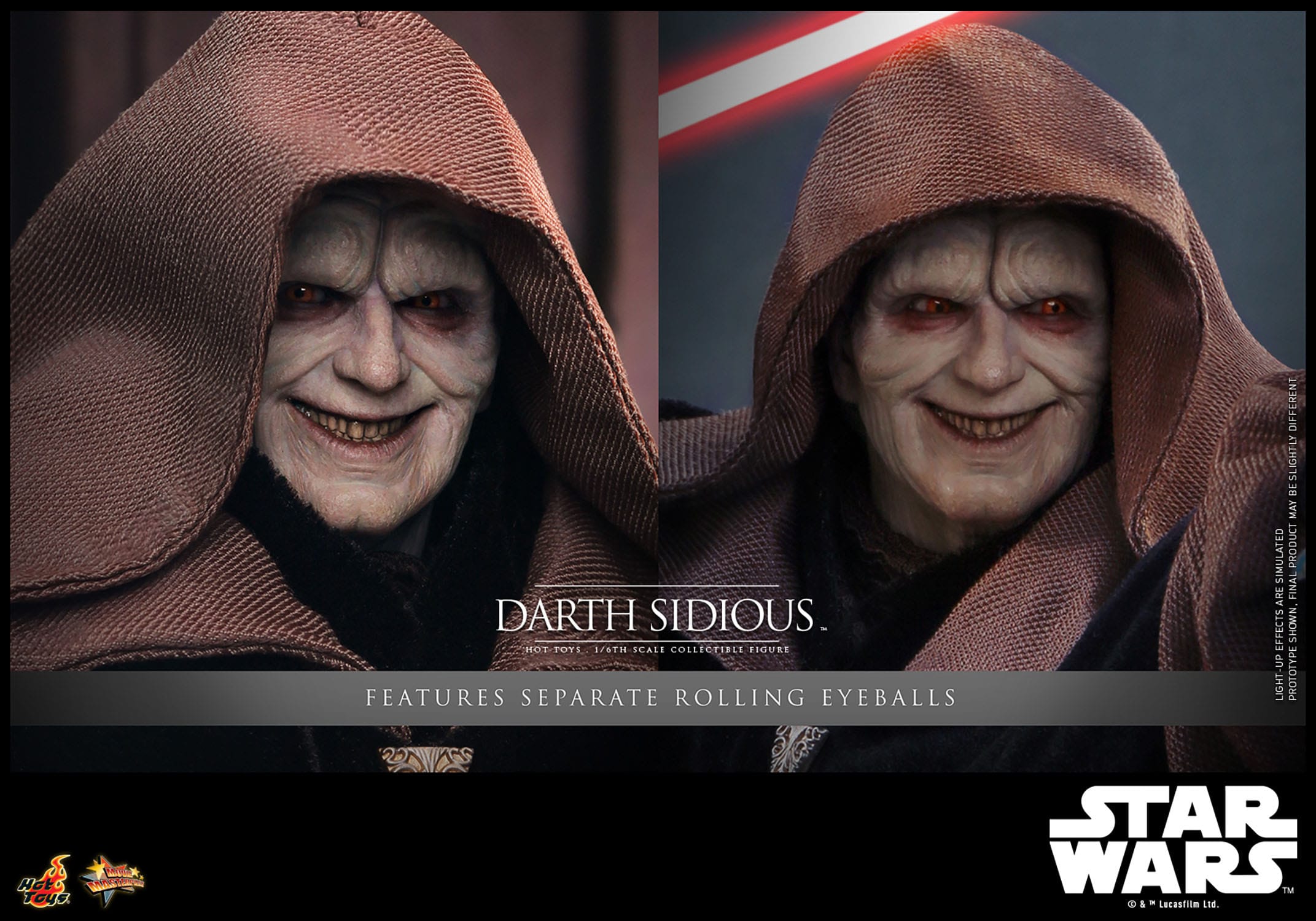 Star Wars: Episode III: Revenge of the Sith: Darth Sidious: Hot Toys Hot Toys