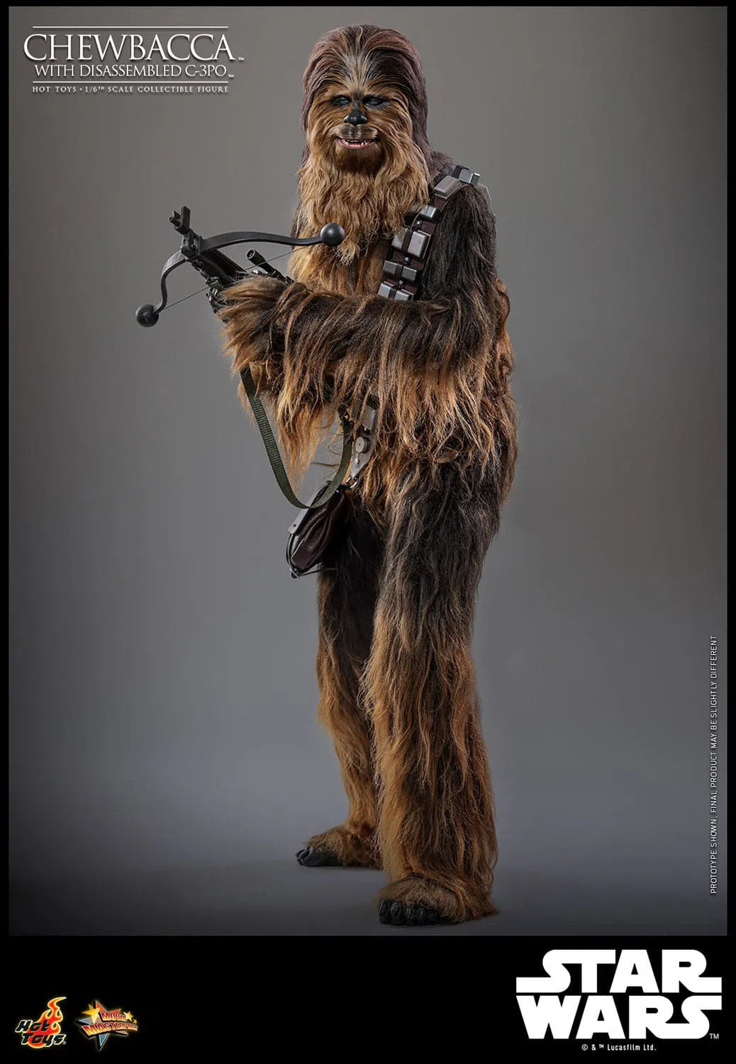 Star Wars: Episode V: The Empire Strikes Back: Chewbacca With Disassembled C-3PO Hot Toys