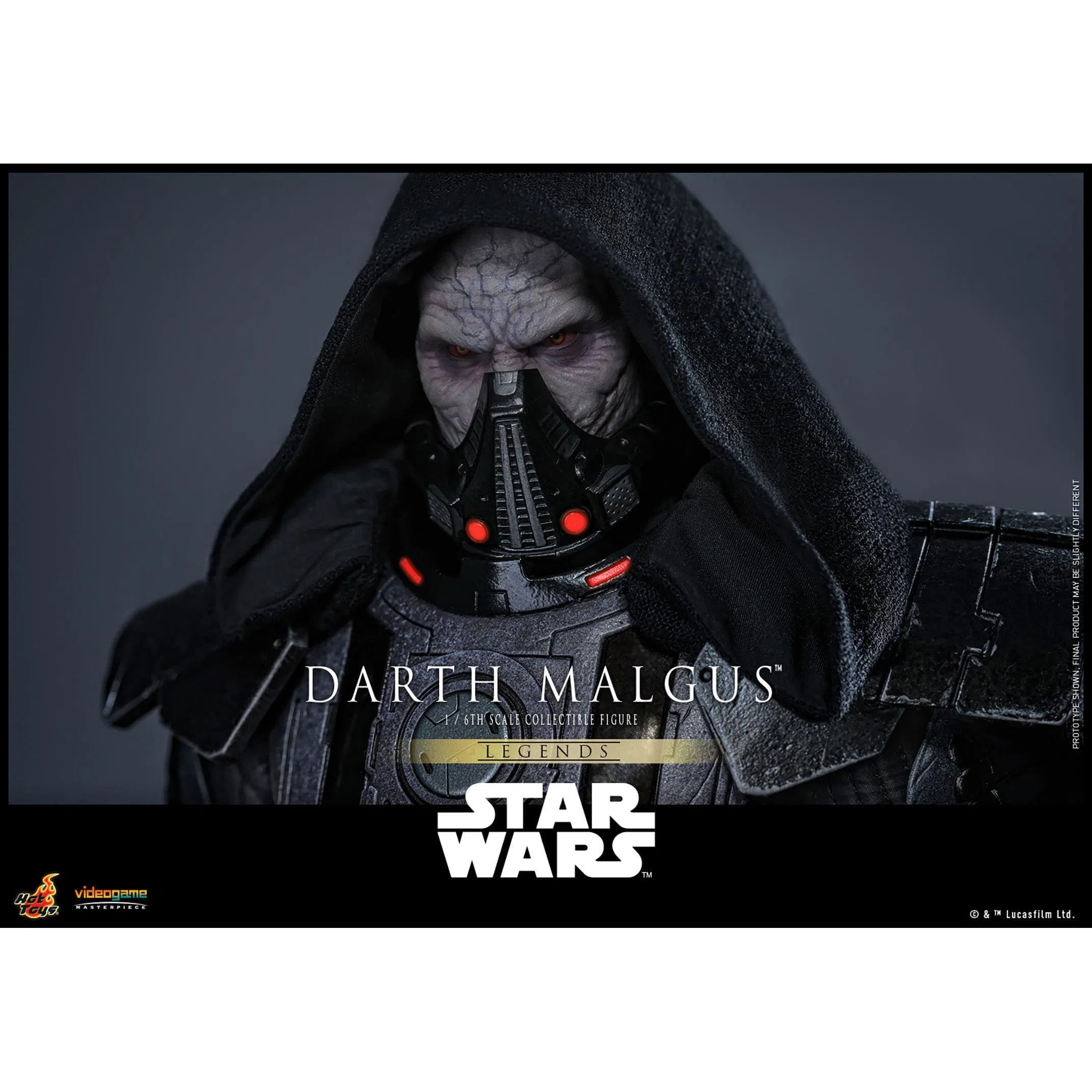 Star Wars Legends: Darth Malgus: 1/6th Scale Action Figure: Hot Toys Hot Toys