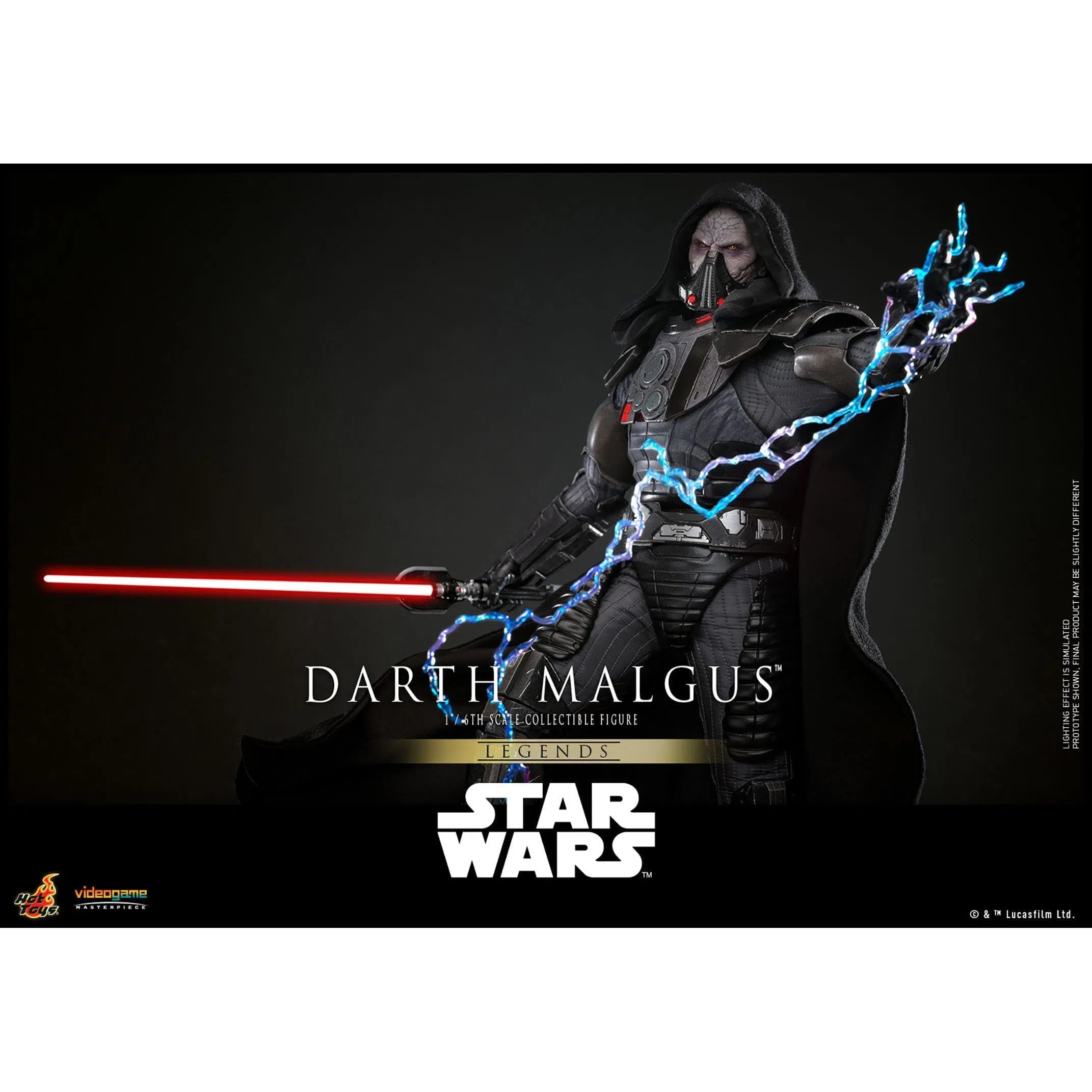 Star Wars Legends: Darth Malgus: 1/6th Scale Action Figure: Hot Toys Hot Toys