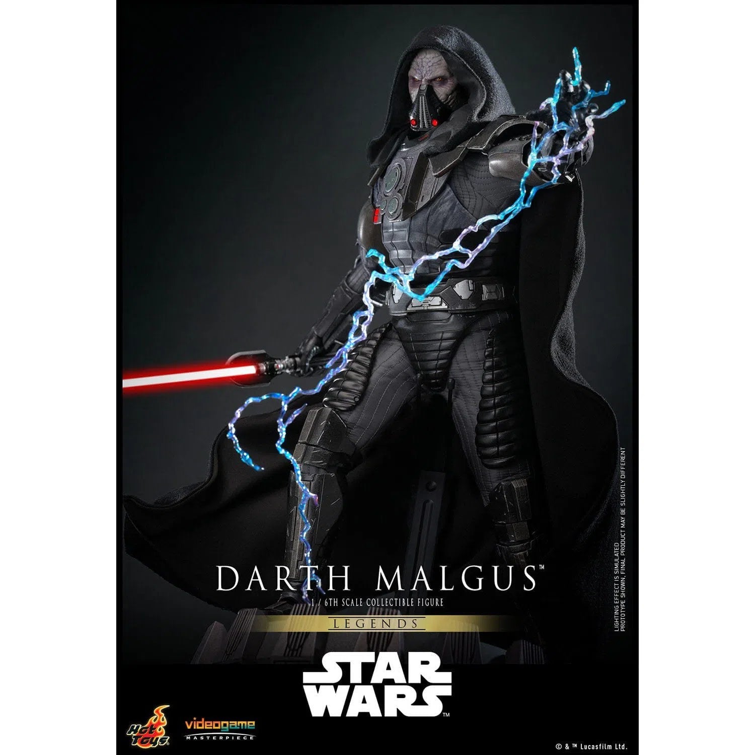 Star Wars Legends: Darth Malgus: 1/6th Scale Action Figure: Hot Toys Hot Toys