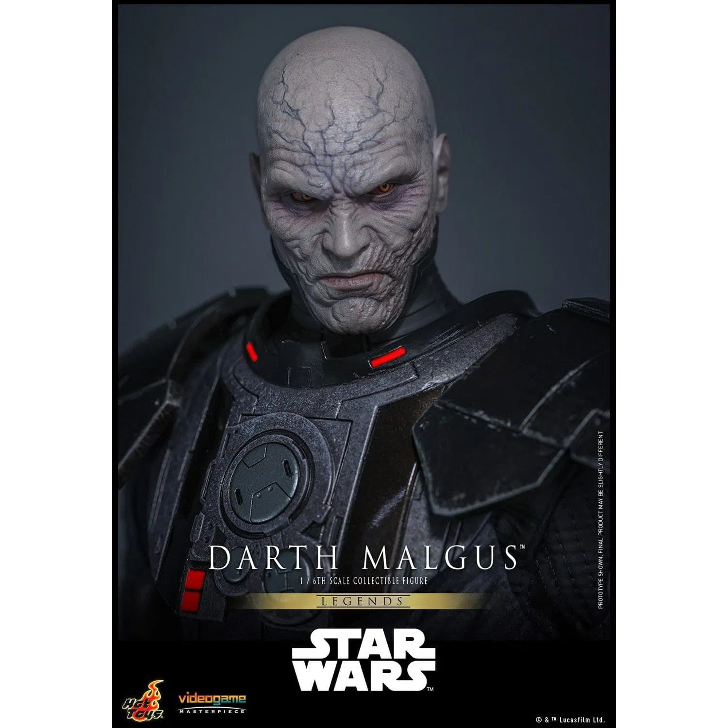 Star Wars Legends: Darth Malgus: 1/6th Scale Action Figure: Hot Toys Hot Toys