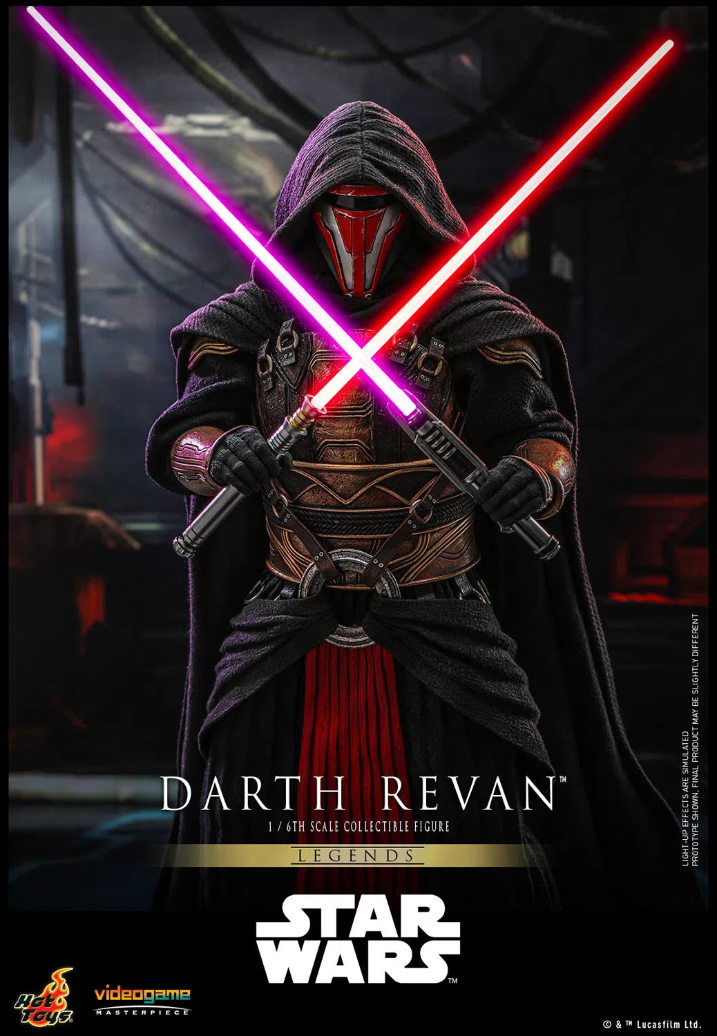 Star Wars: Legends: Darth Revan: Sixth Scale Hot Toys