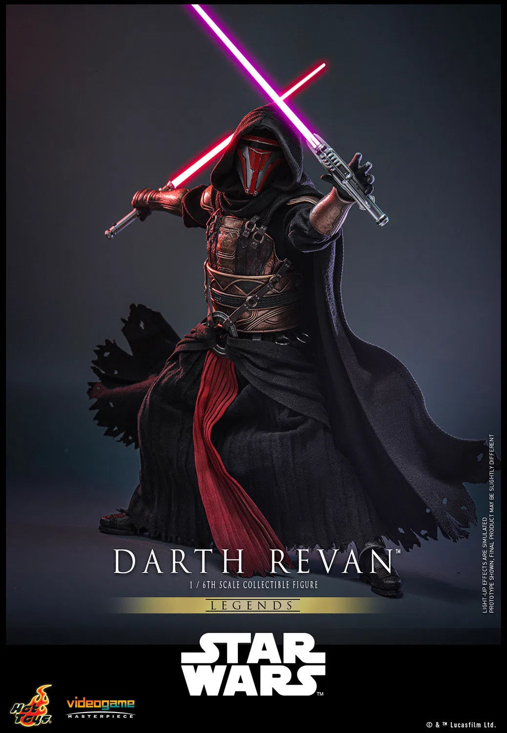 Star Wars: Legends: Darth Revan: Sixth Scale Hot Toys